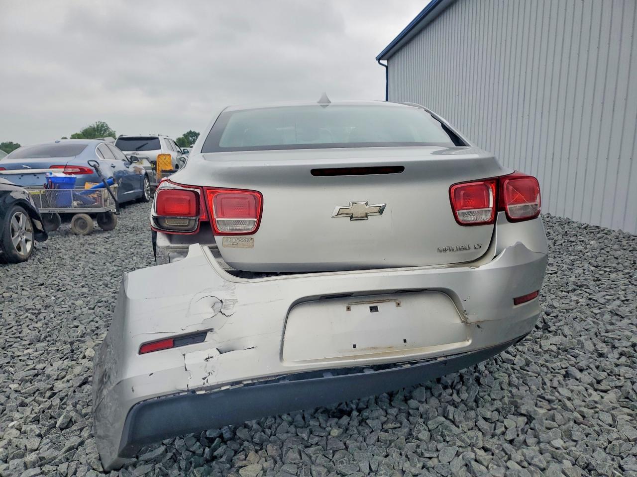 2014 Chevrolet Malibu 2lt Silver vin: 1G11E5SL5EU125935