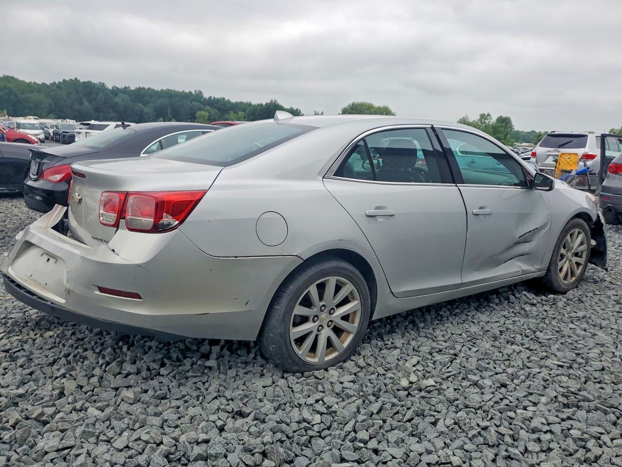 2014 Chevrolet Malibu 2lt Silver vin: 1G11E5SL5EU125935