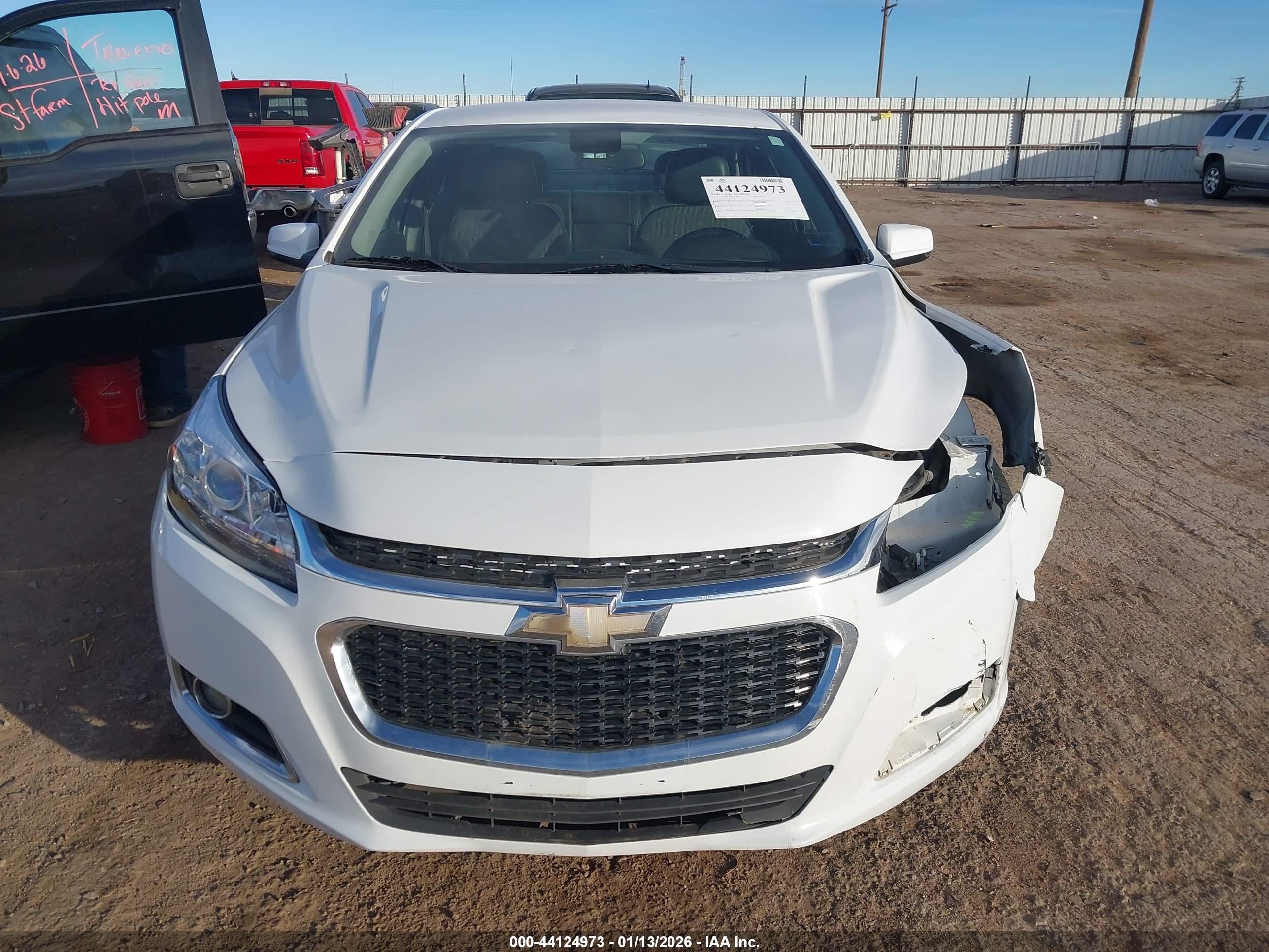 2014 Chevrolet Malibu 2lt White vin: 1G11E5SL6EF130260