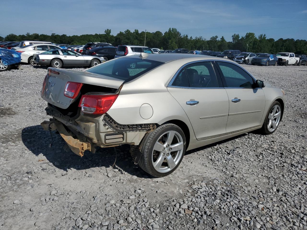 2014 Chevrolet Malibu 2lt Brown vin: 1G11E5SL6EF225224