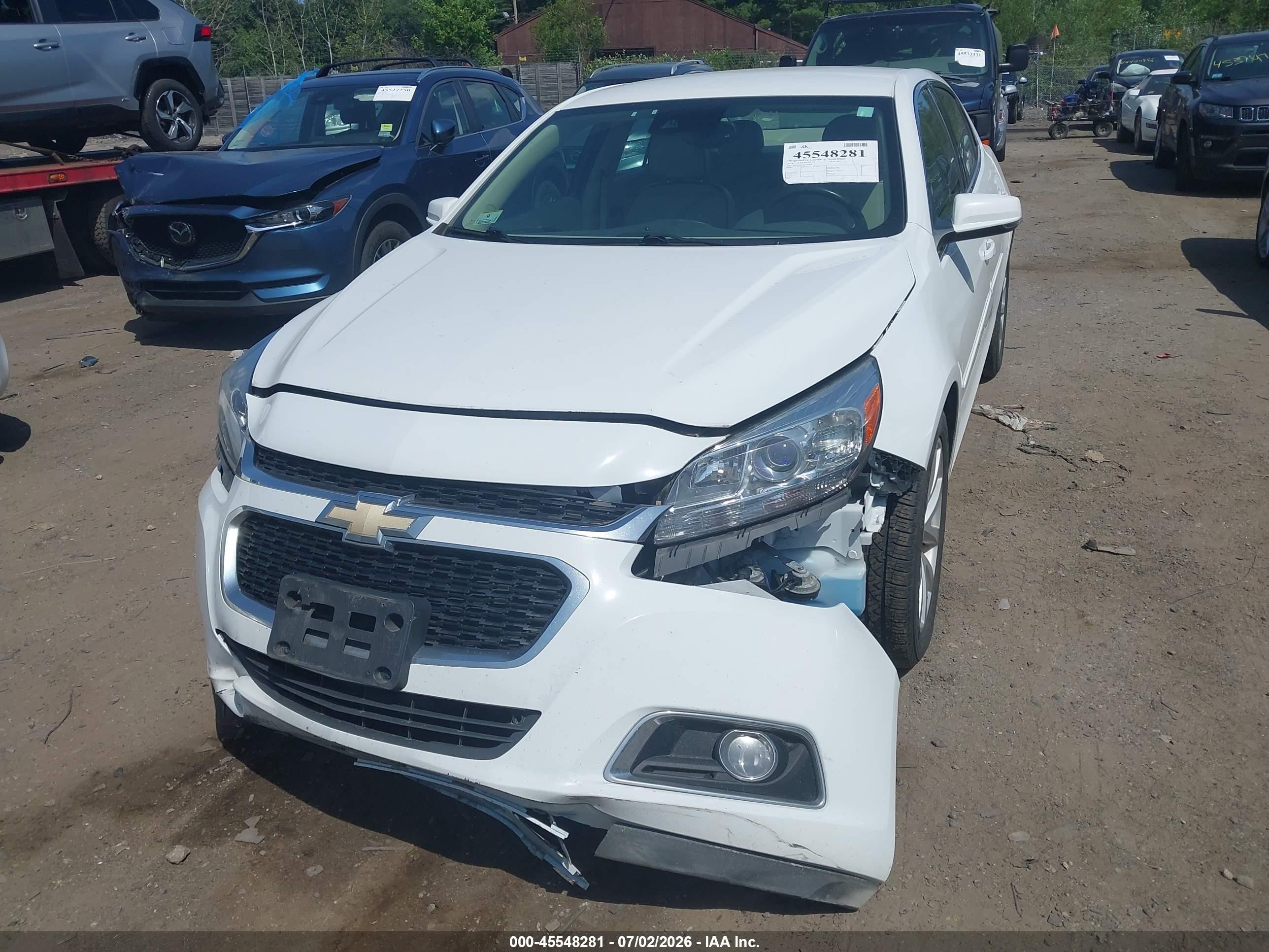 2014 Chevrolet Malibu 2lt White vin: 1G11E5SL6EU154649