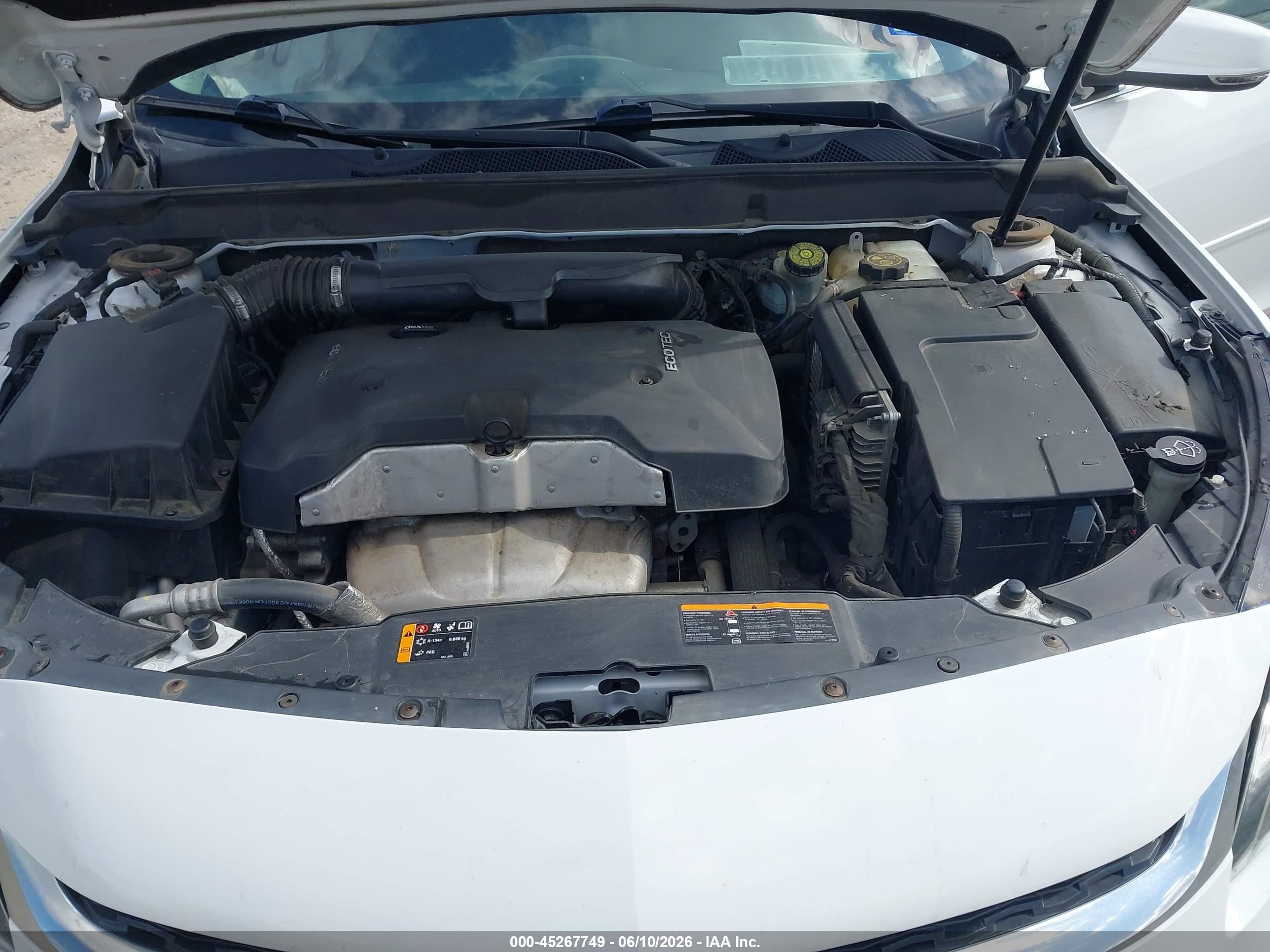 2014 Chevrolet Malibu 2lt White vin: 1G11E5SL7EF197840