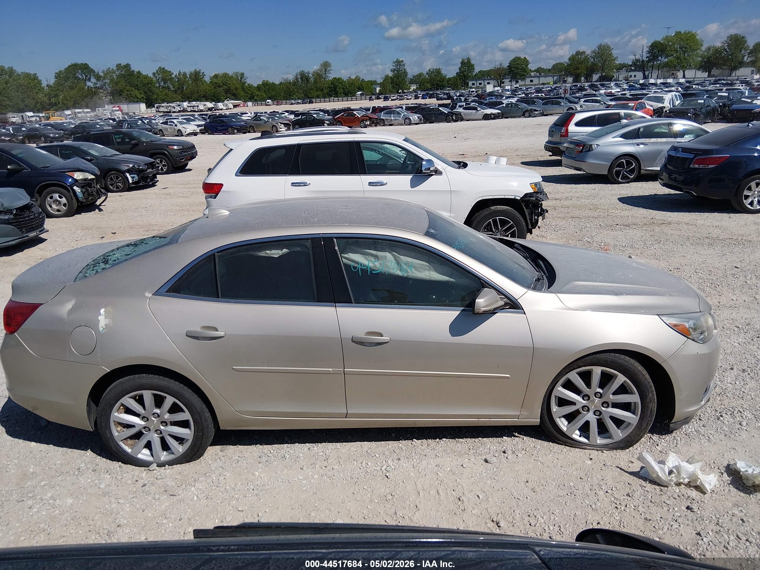 2014 Chevrolet Malibu 2lt Cream vin: 1G11E5SL7EF283083