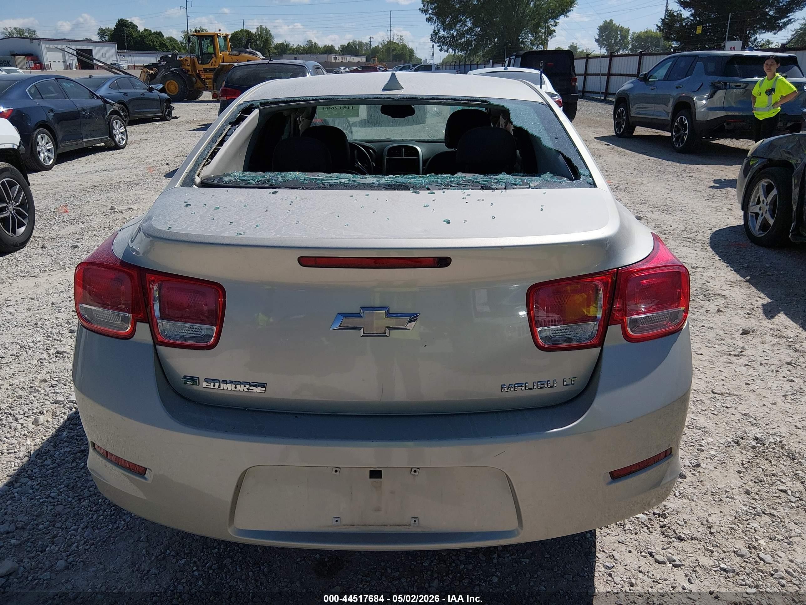 2014 Chevrolet Malibu 2lt Cream vin: 1G11E5SL7EF283083
