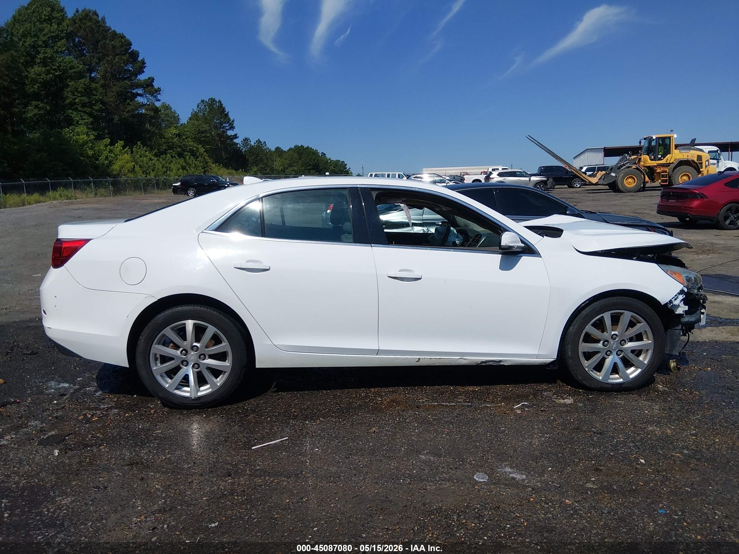2014 Chevrolet Malibu 2lt Белый vin: 1G11E5SL7EF297887