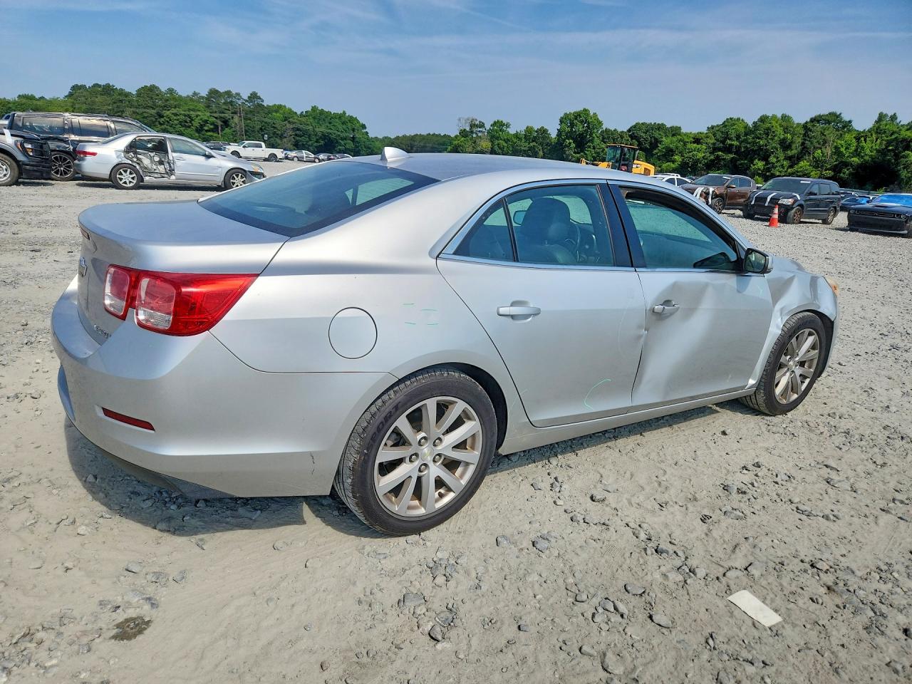 2014 Chevrolet Malibu 2lt Silver vin: 1G11E5SL7EU137584