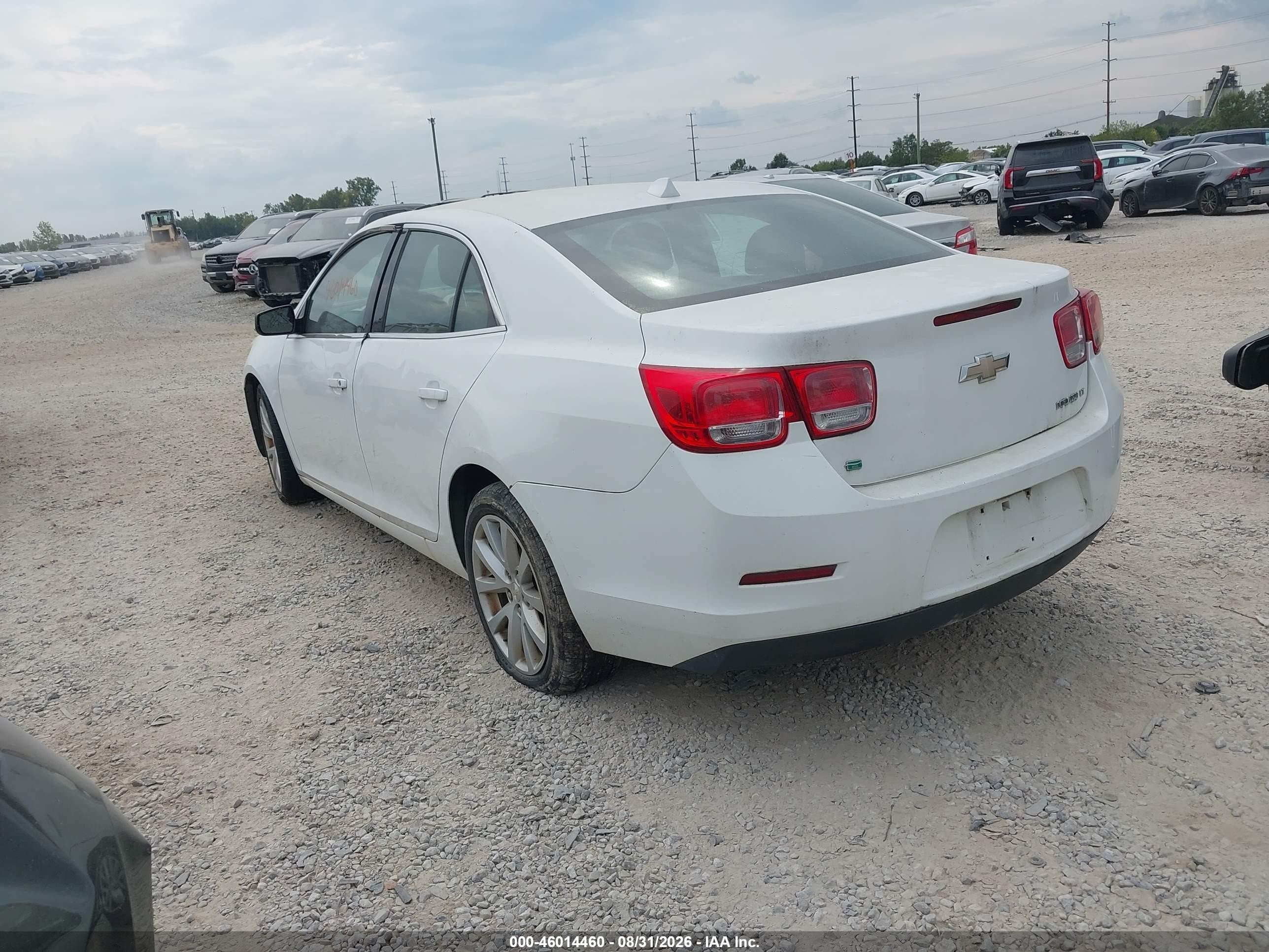 2014 Chevrolet Malibu 2lt White vin: 1G11E5SL7EU165465