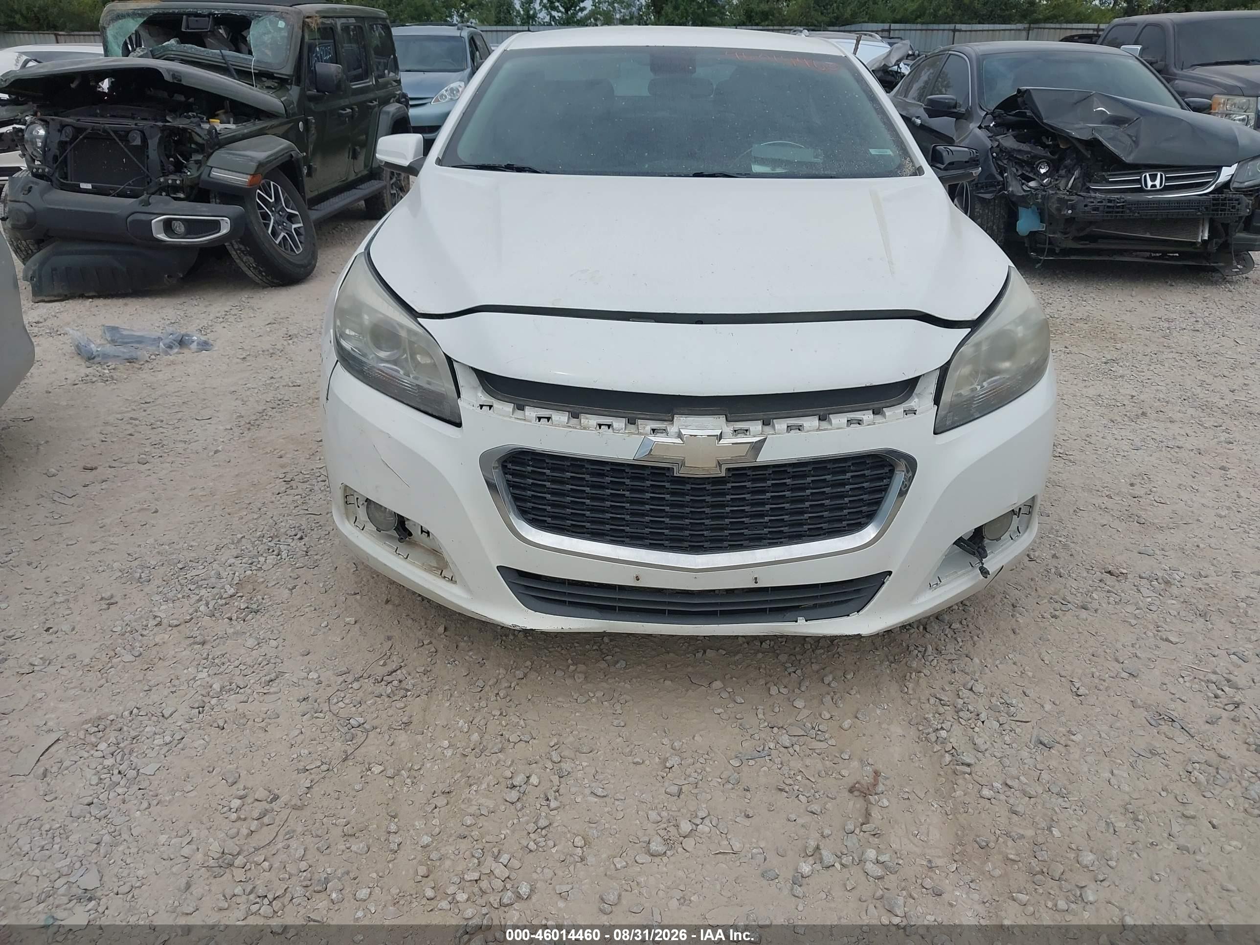 2014 Chevrolet Malibu 2lt White vin: 1G11E5SL7EU165465