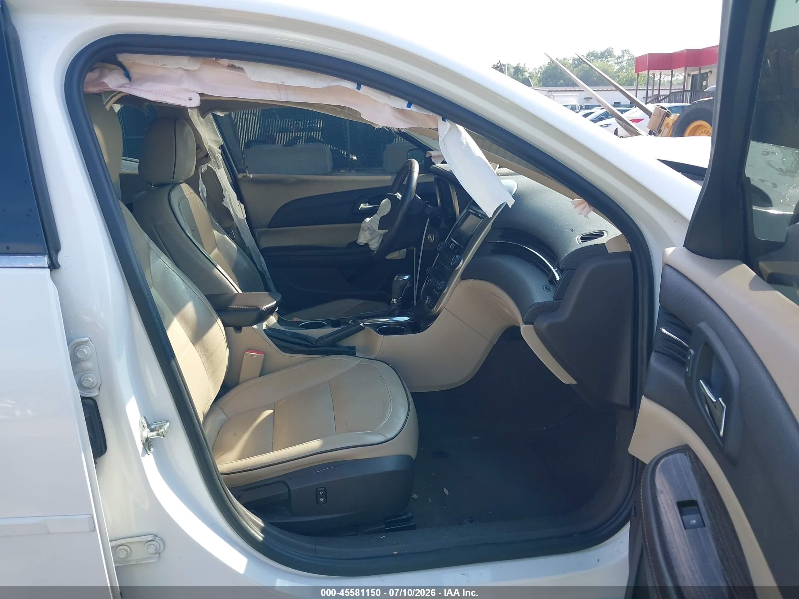 2014 Chevrolet Malibu 2lt White vin: 1G11E5SL8EF165589