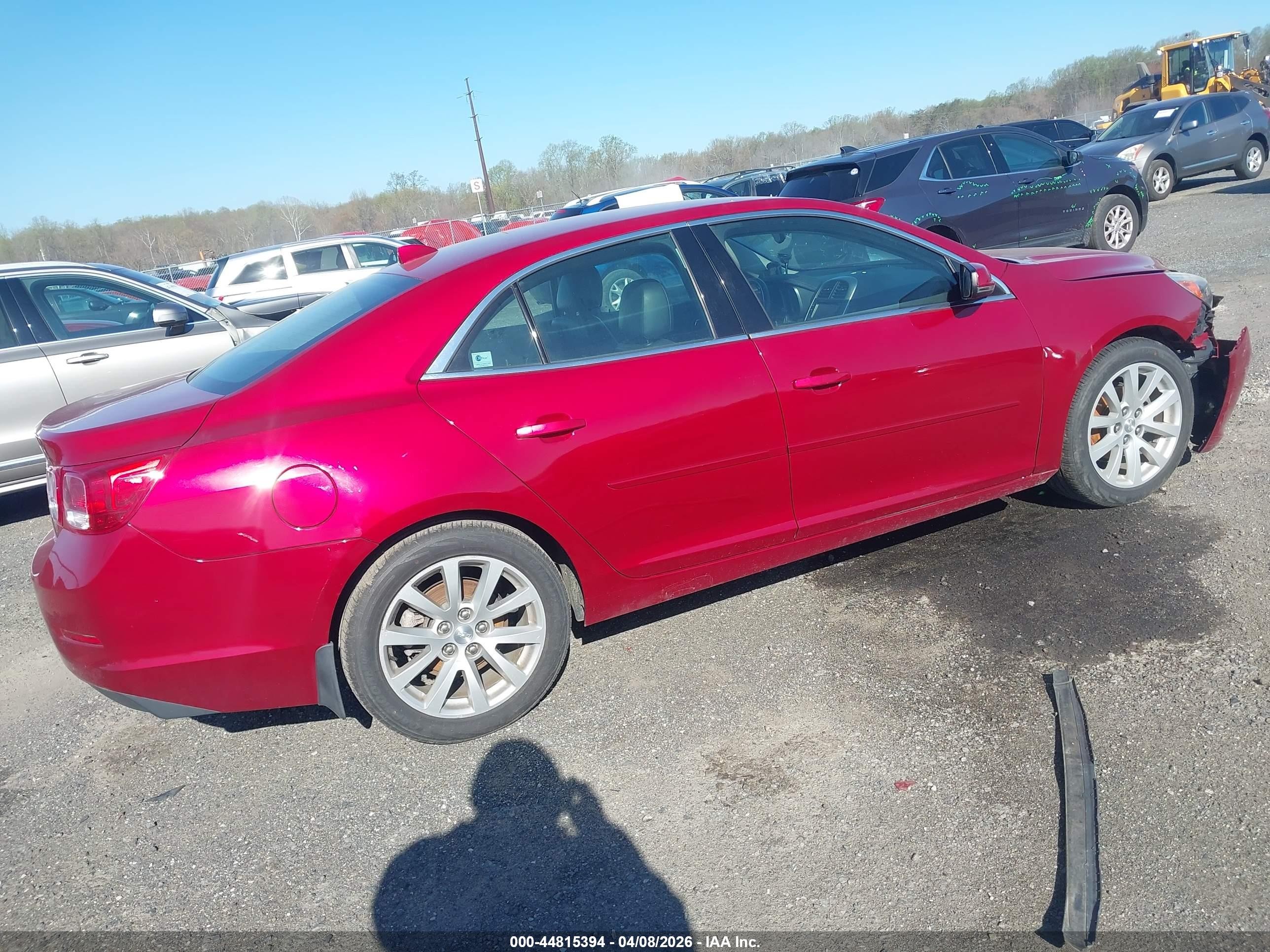 2014 Chevrolet Malibu 2lt Red vin: 1G11E5SL8EF239626