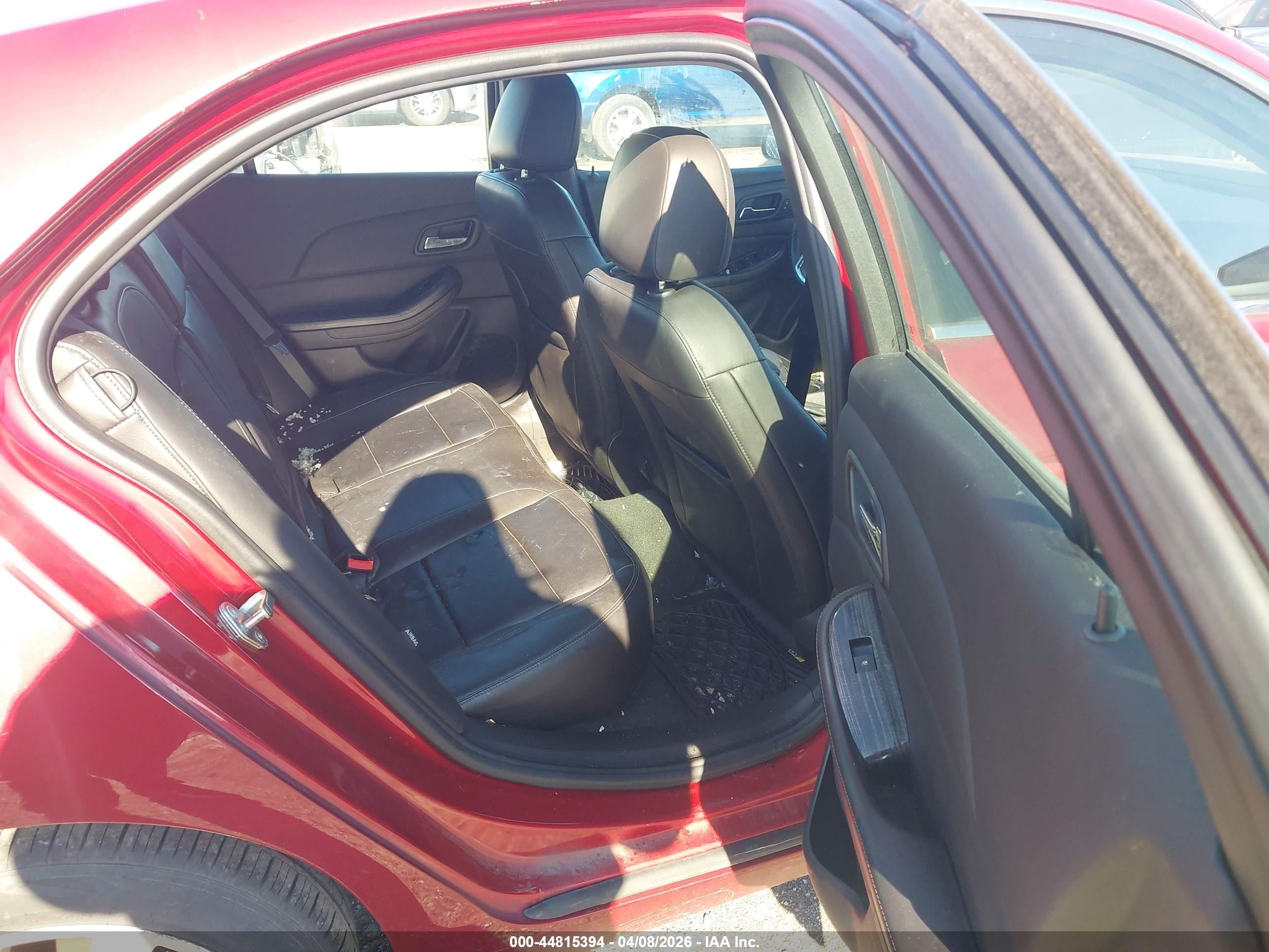 2014 Chevrolet Malibu 2lt Red vin: 1G11E5SL8EF239626