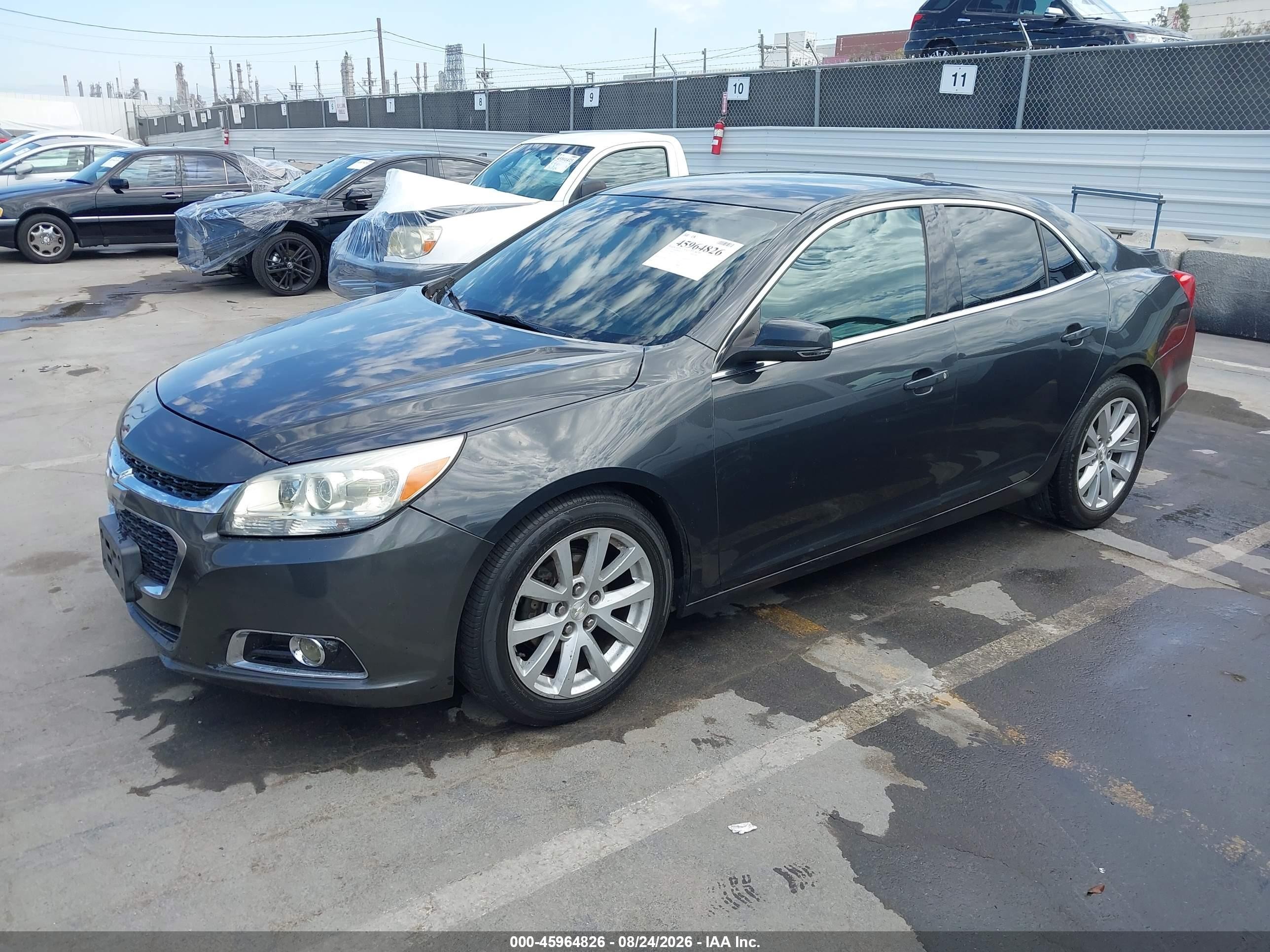 2014 Chevrolet Malibu 2lt Gray vin: 1G11E5SL8EF251615