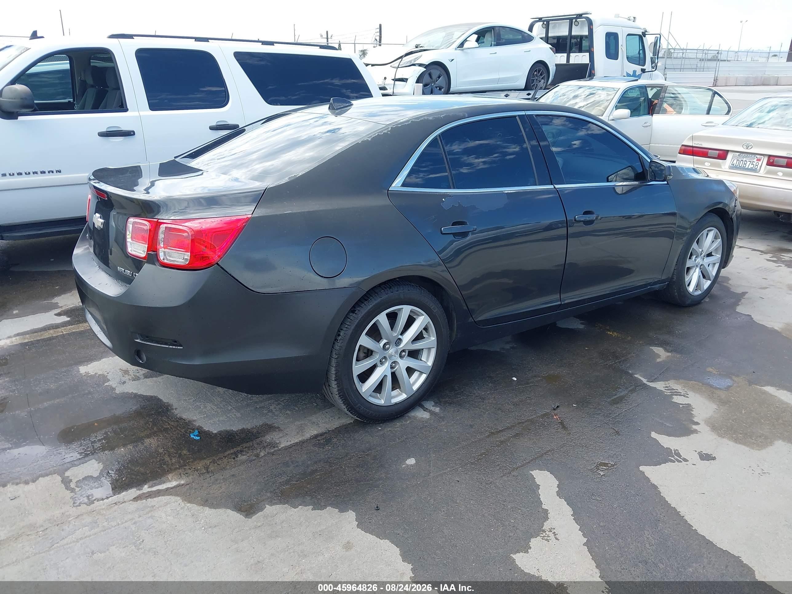 2014 Chevrolet Malibu 2lt Gray vin: 1G11E5SL8EF251615