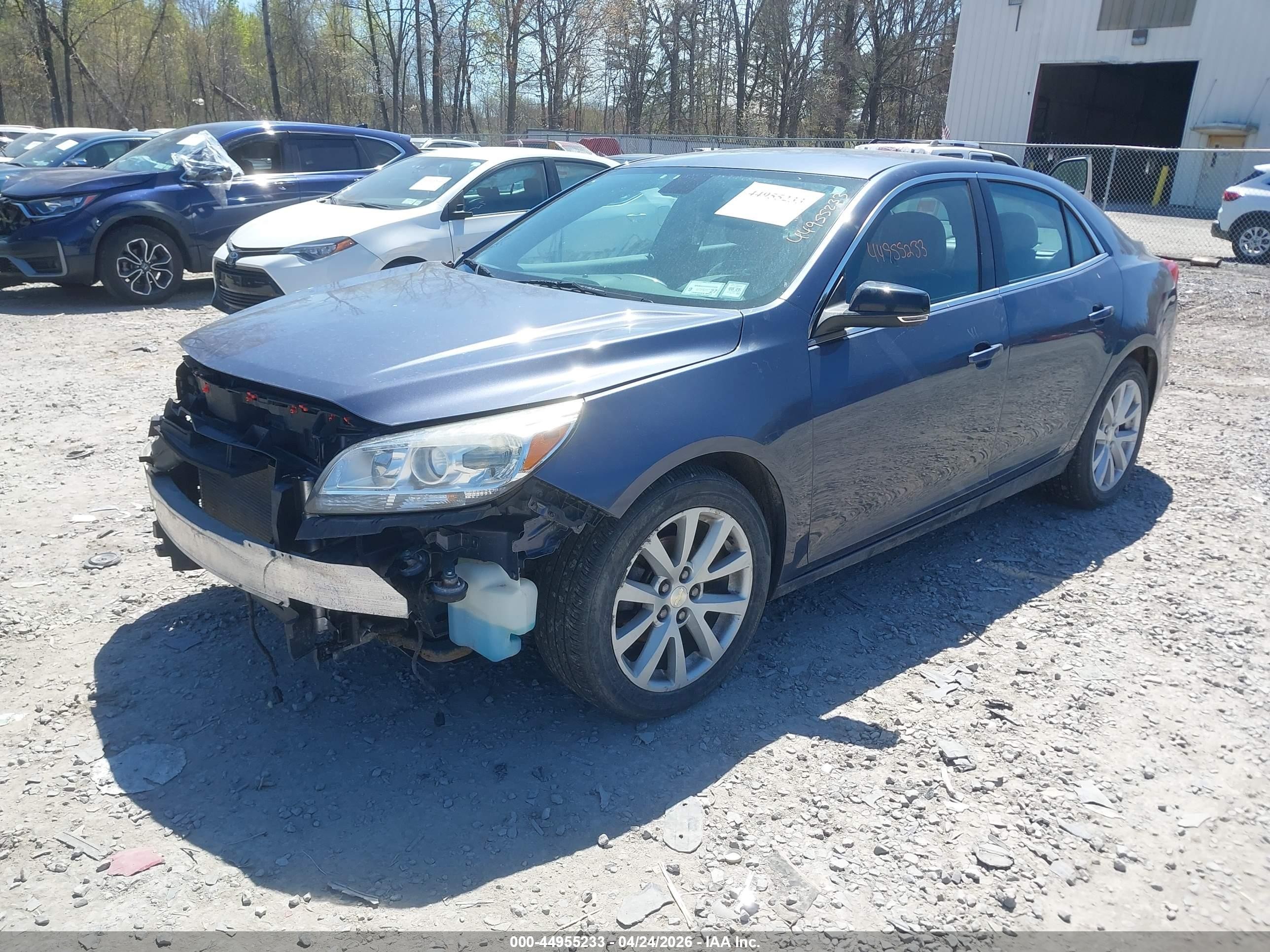 2014 Chevrolet Malibu 2lt Blue vin: 1G11E5SL8EF258290