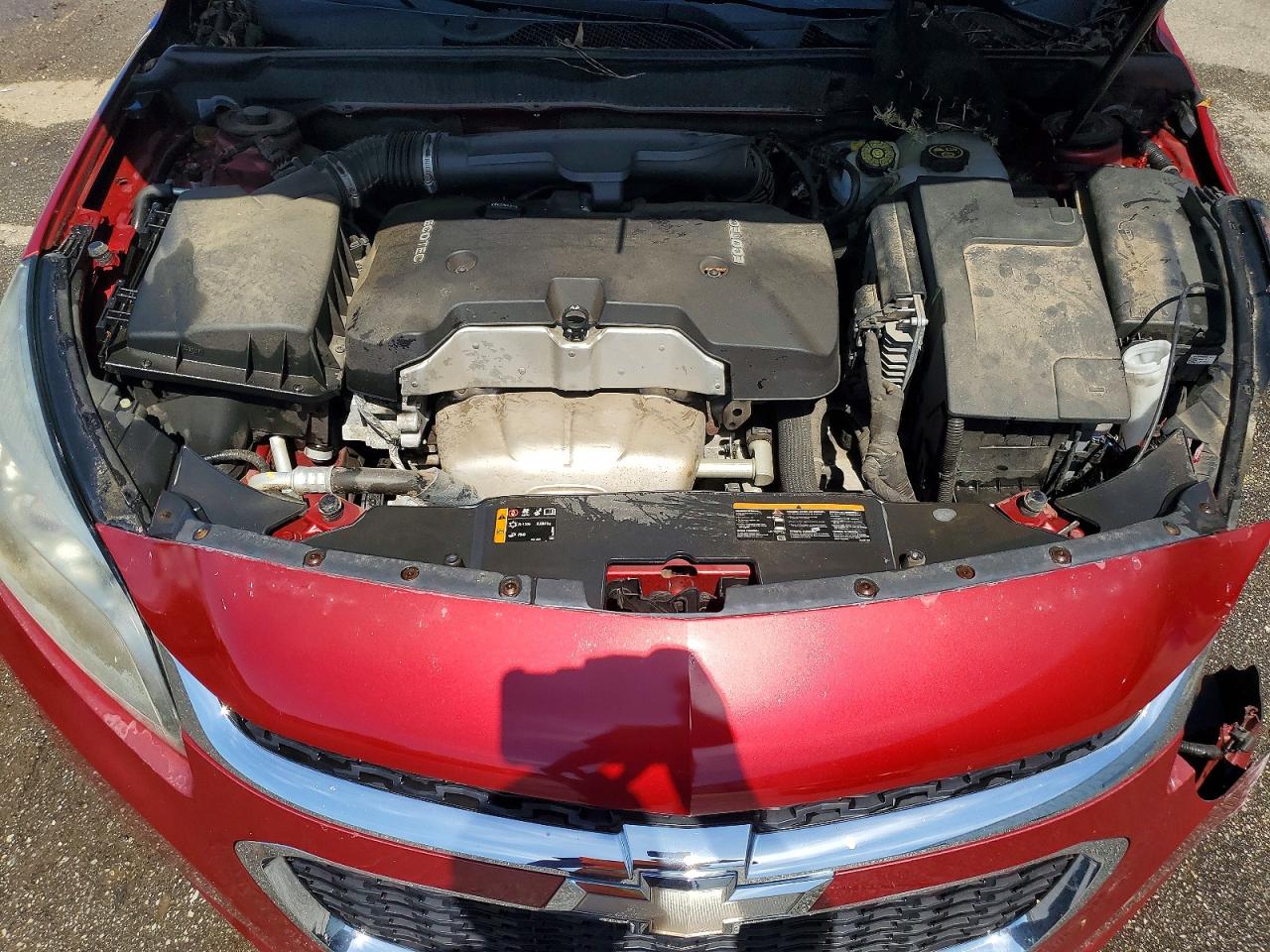 2014 Chevrolet Malibu 2lt Red vin: 1G11E5SL9EF115574