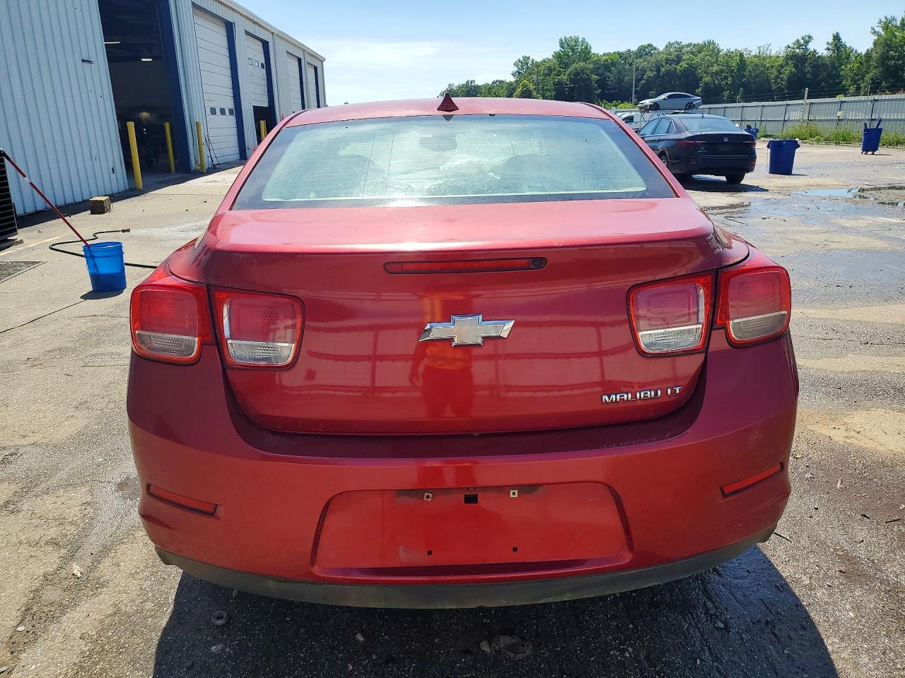 2014 Chevrolet Malibu 2lt Red vin: 1G11E5SL9EF115574