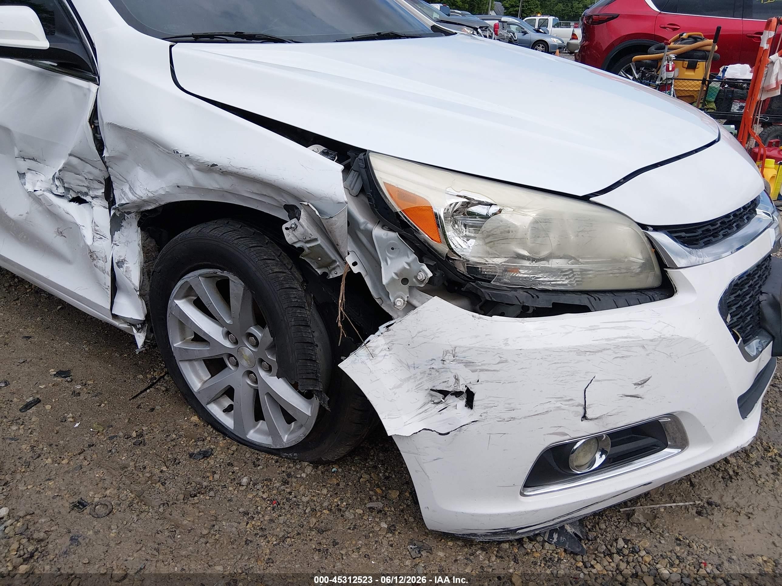 2014 Chevrolet Malibu 2lt Белый vin: 1G11E5SL9EF136814