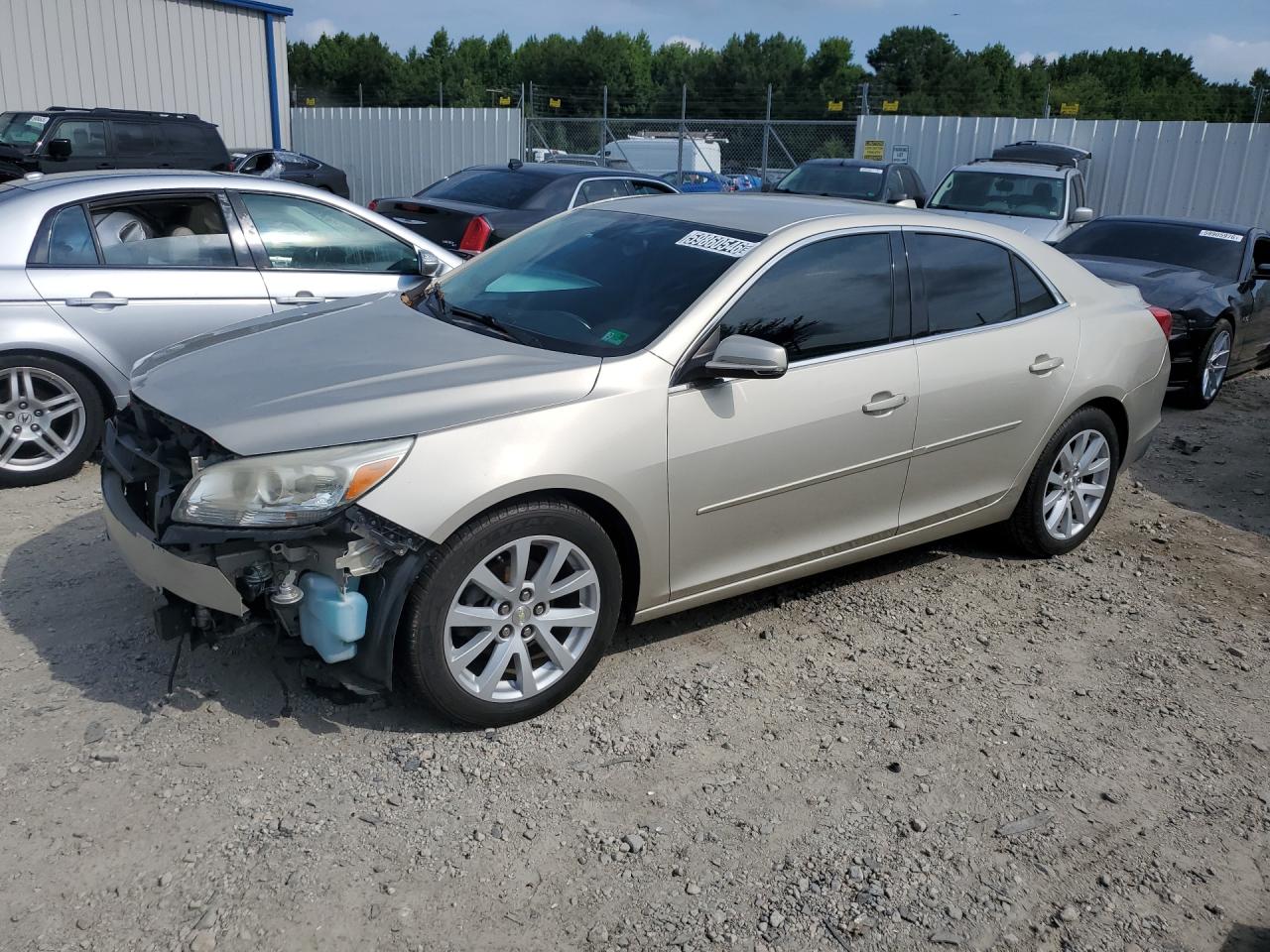 2014 Chevrolet Malibu 2lt Gold vin: 1G11E5SL9EF164175 Damage: Left Head Lamp, Faded, Repair Required