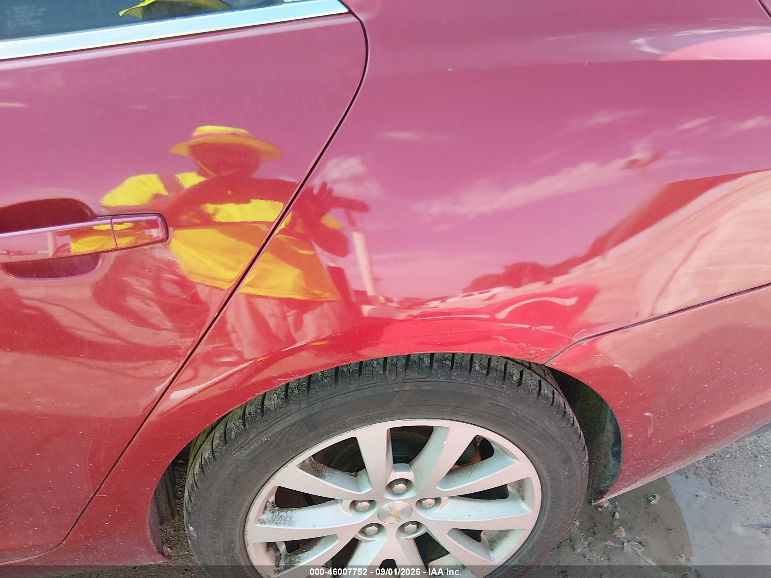 2014 Chevrolet Malibu 2lt Red vin: 1G11E5SL9EF199296