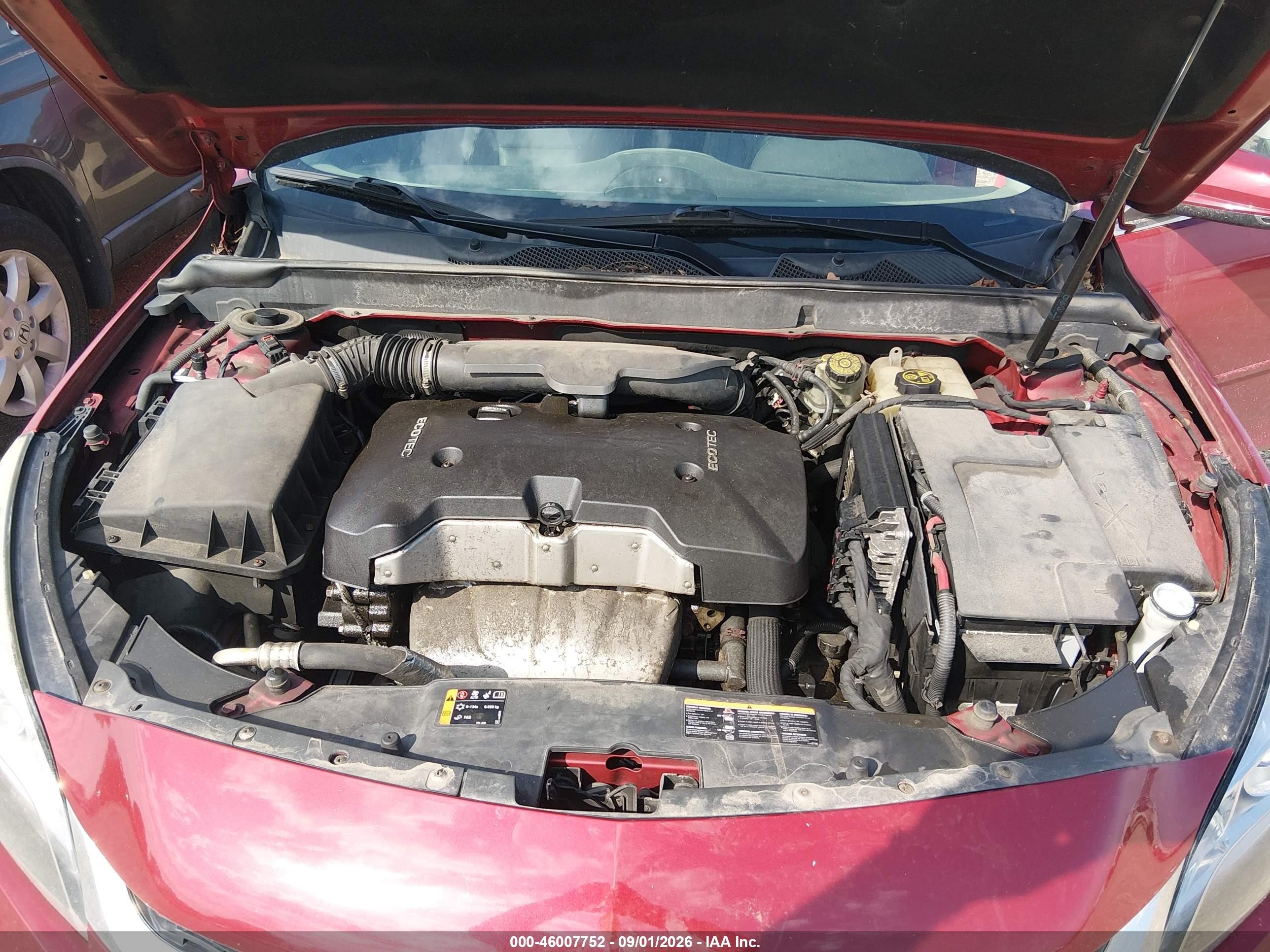 2014 Chevrolet Malibu 2lt Red vin: 1G11E5SL9EF199296