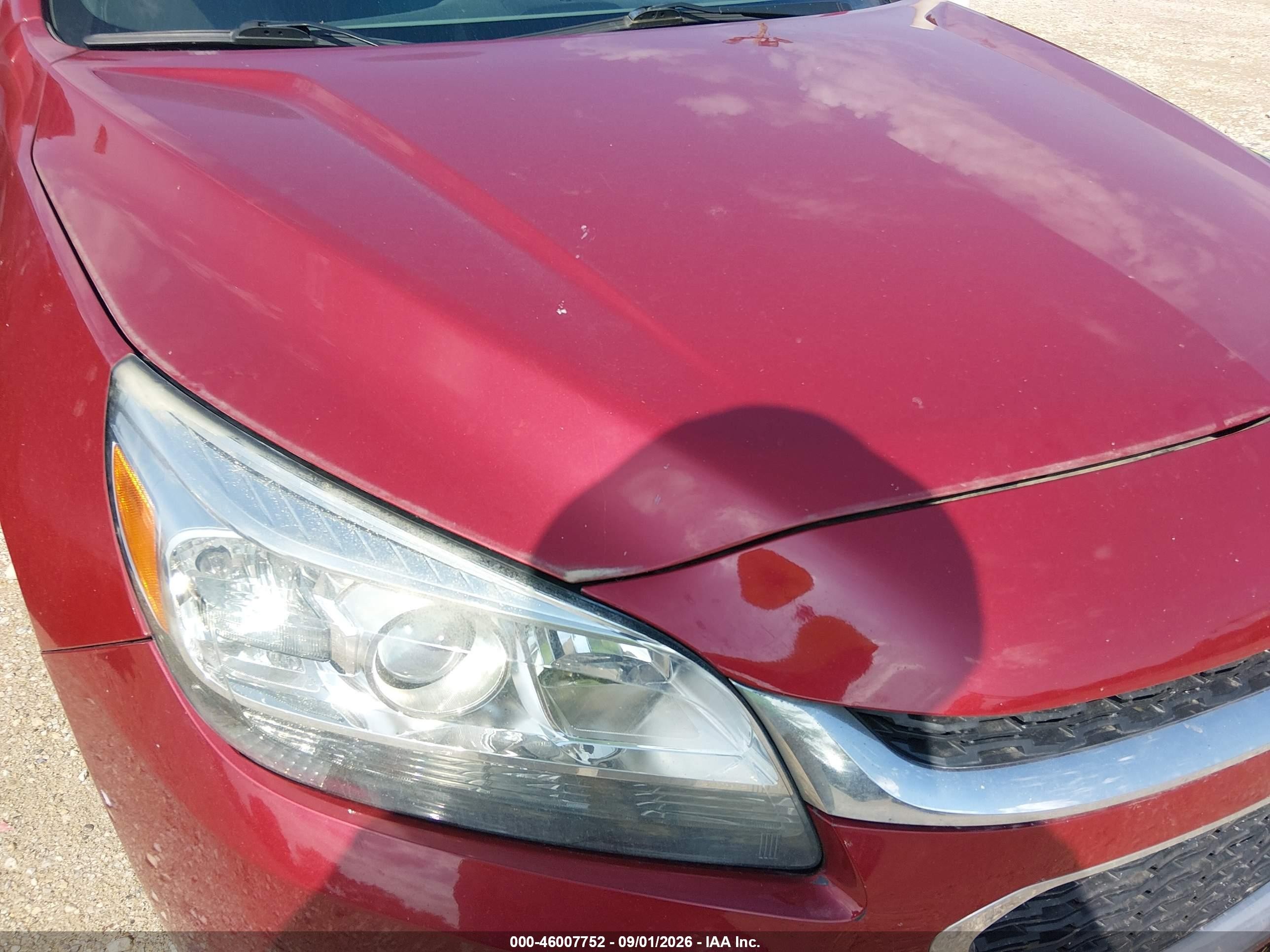 2014 Chevrolet Malibu 2lt Red vin: 1G11E5SL9EF199296