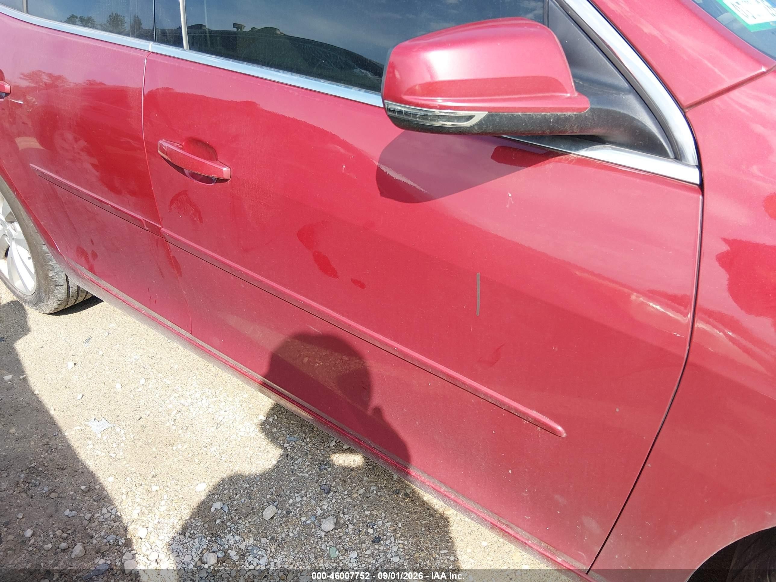 2014 Chevrolet Malibu 2lt Red vin: 1G11E5SL9EF199296