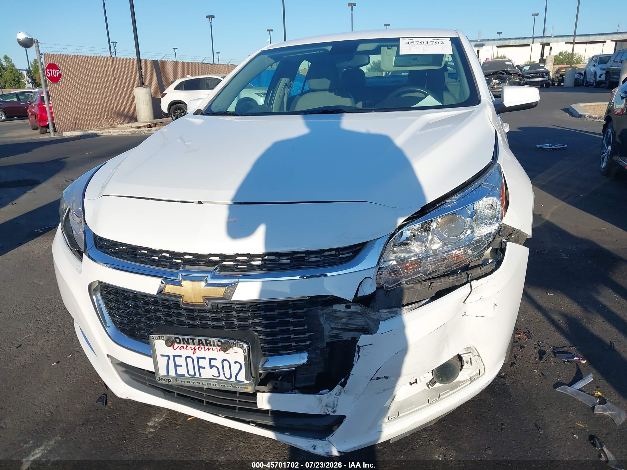 2014 Chevrolet Malibu 2lt White vin: 1G11E5SL9EF225105