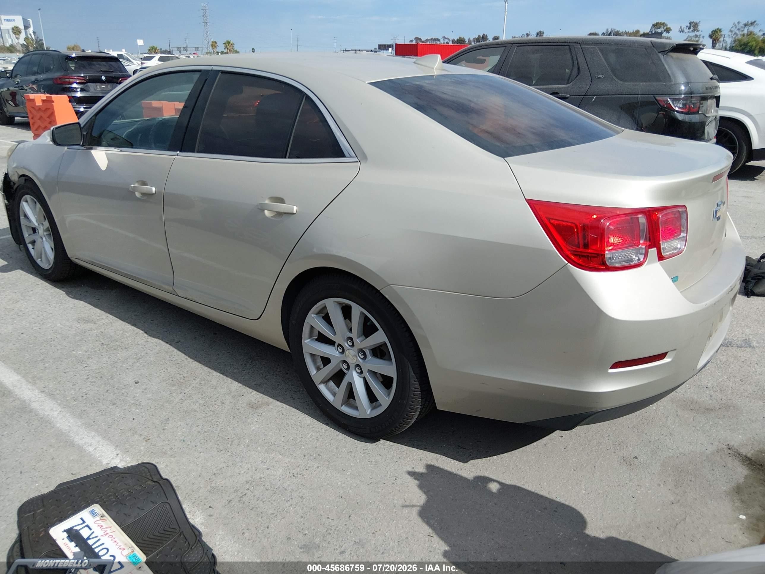 2014 Chevrolet Malibu 2lt Champagne vin: 1G11E5SL9EF297311