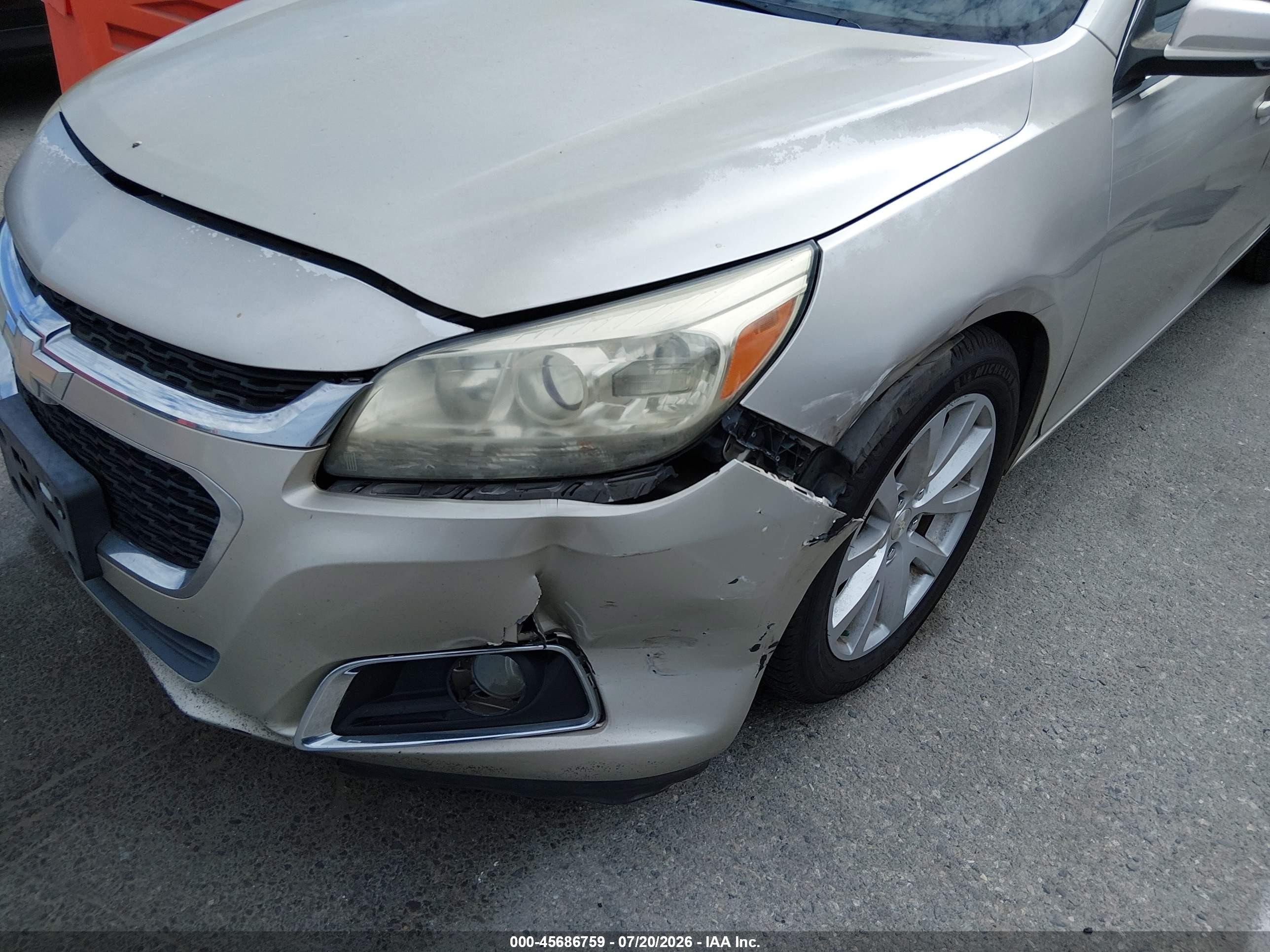 2014 Chevrolet Malibu 2lt Champagne vin: 1G11E5SL9EF297311