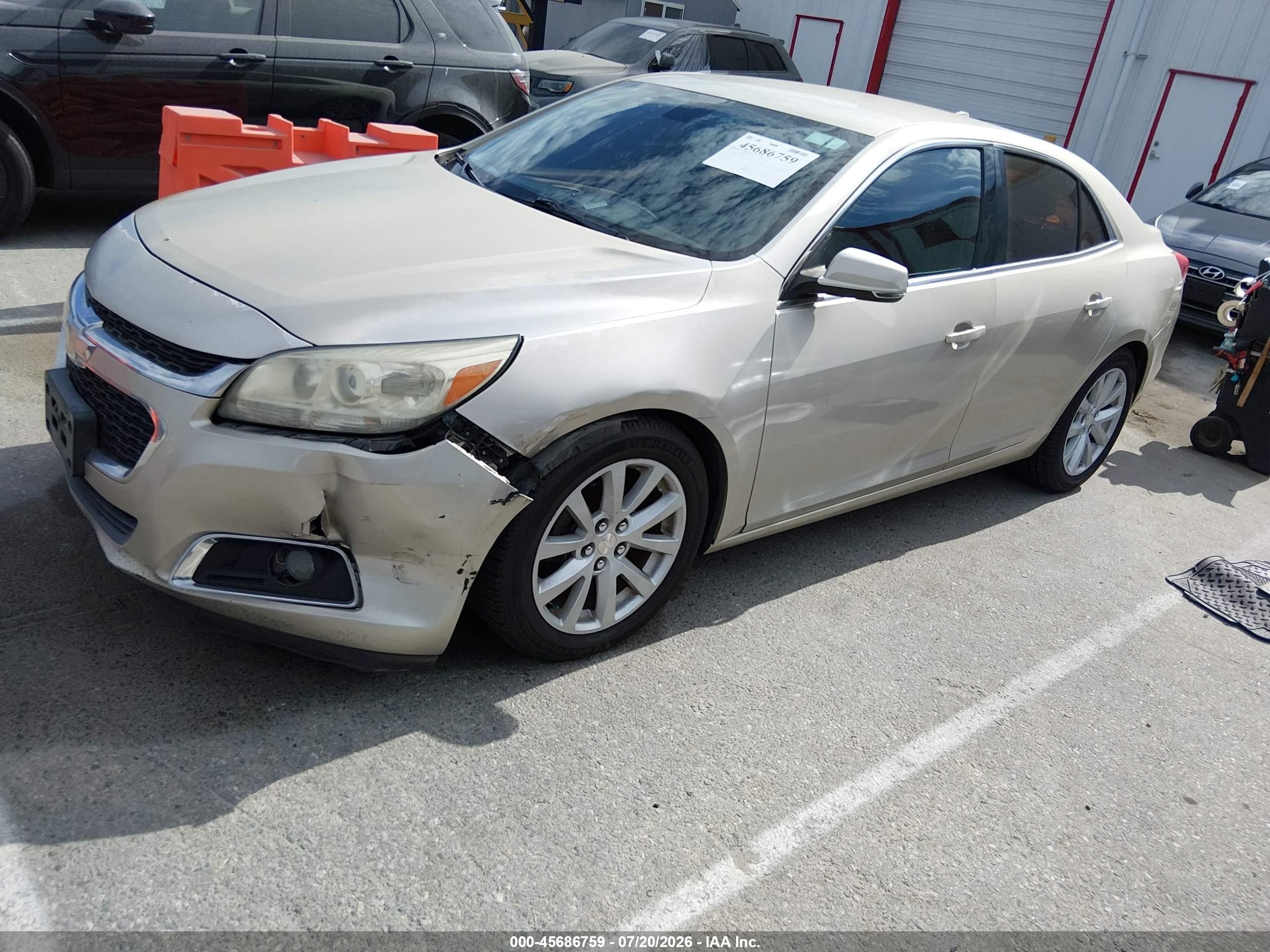 2014 Chevrolet Malibu 2lt Champagne vin: 1G11E5SL9EF297311