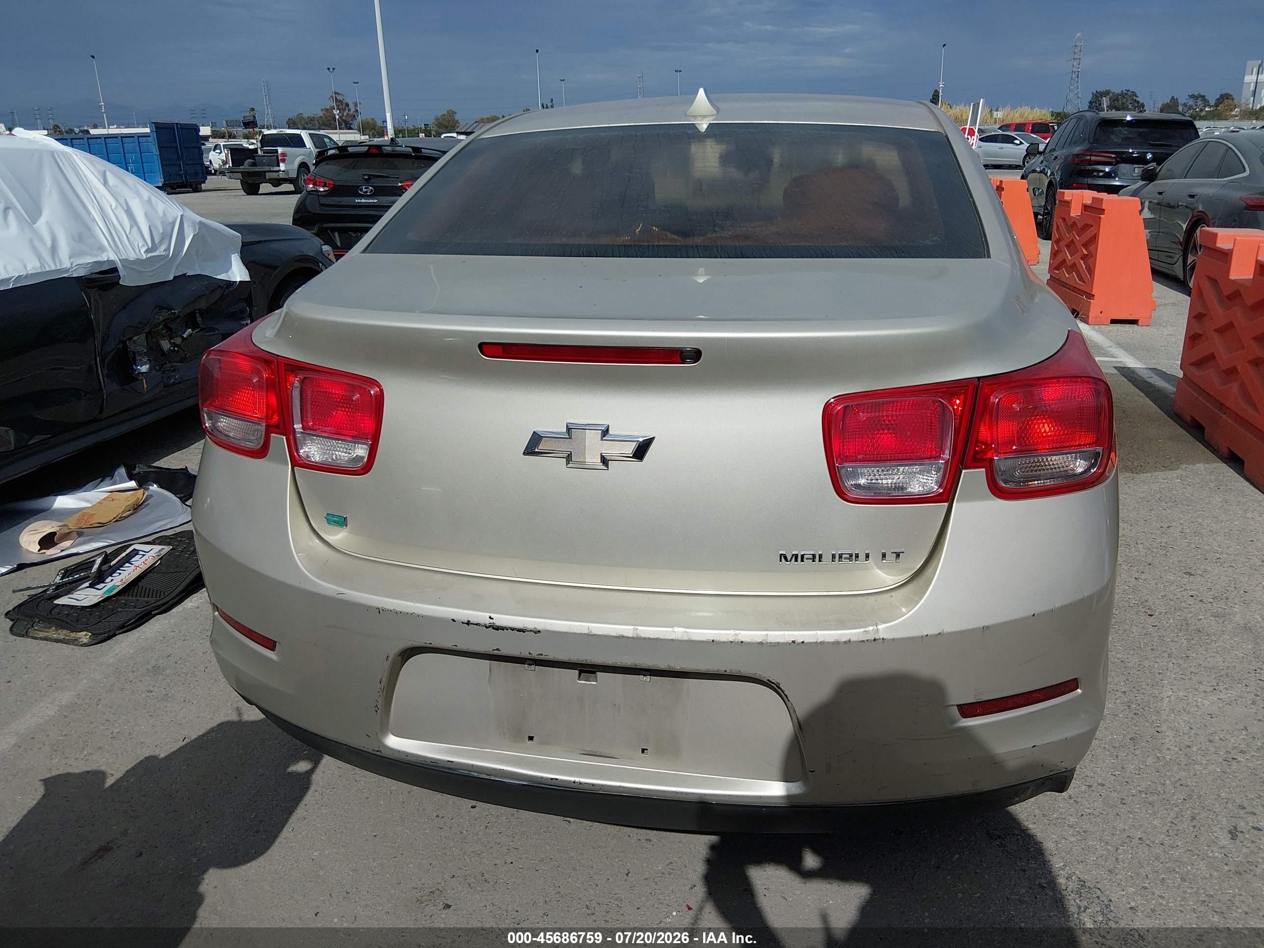 2014 Chevrolet Malibu 2lt Champagne vin: 1G11E5SL9EF297311