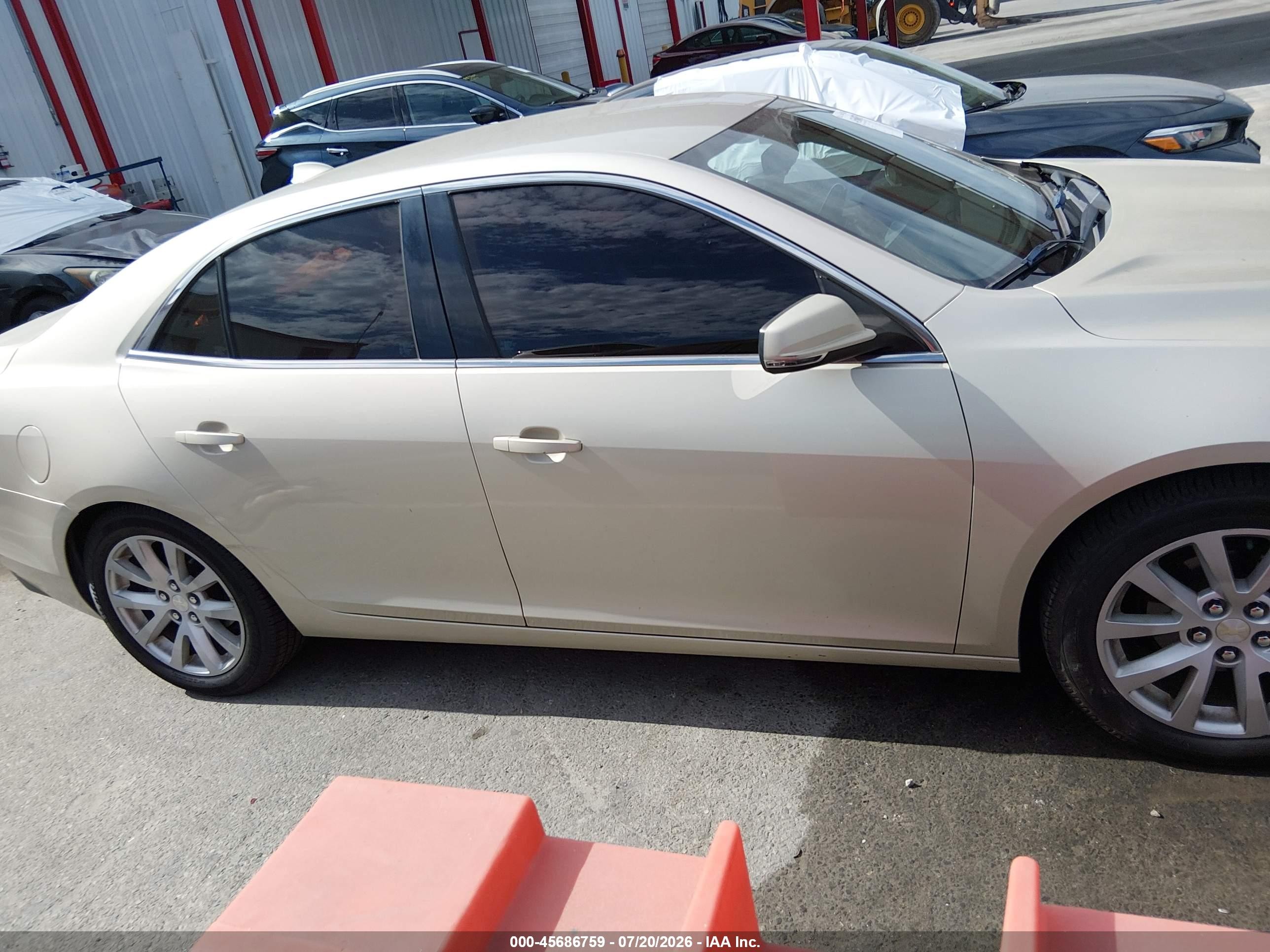 2014 Chevrolet Malibu 2lt Champagne vin: 1G11E5SL9EF297311