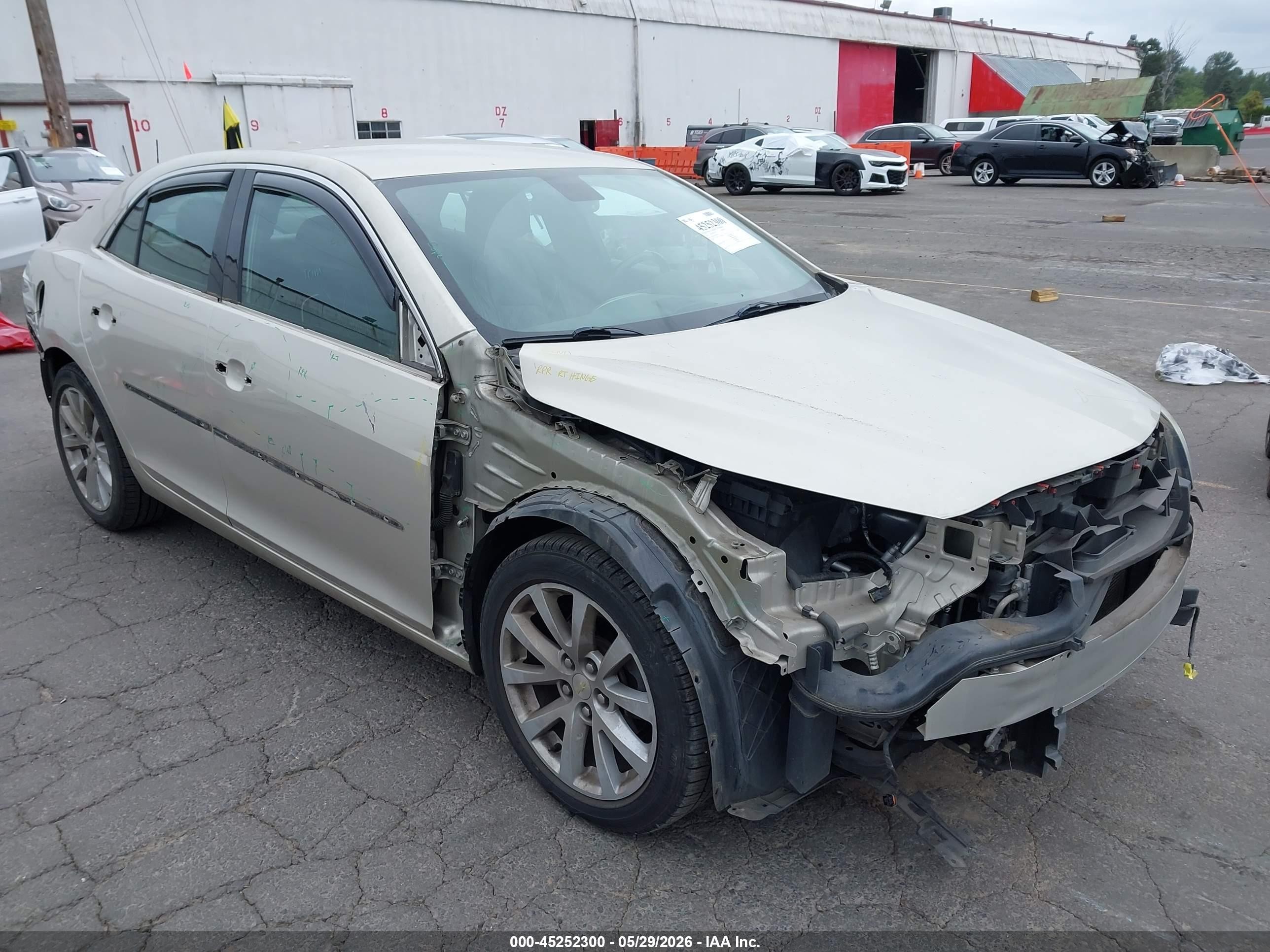 2014 Chevrolet Malibu 2lt Gold vin: 1G11E5SL9EF303026