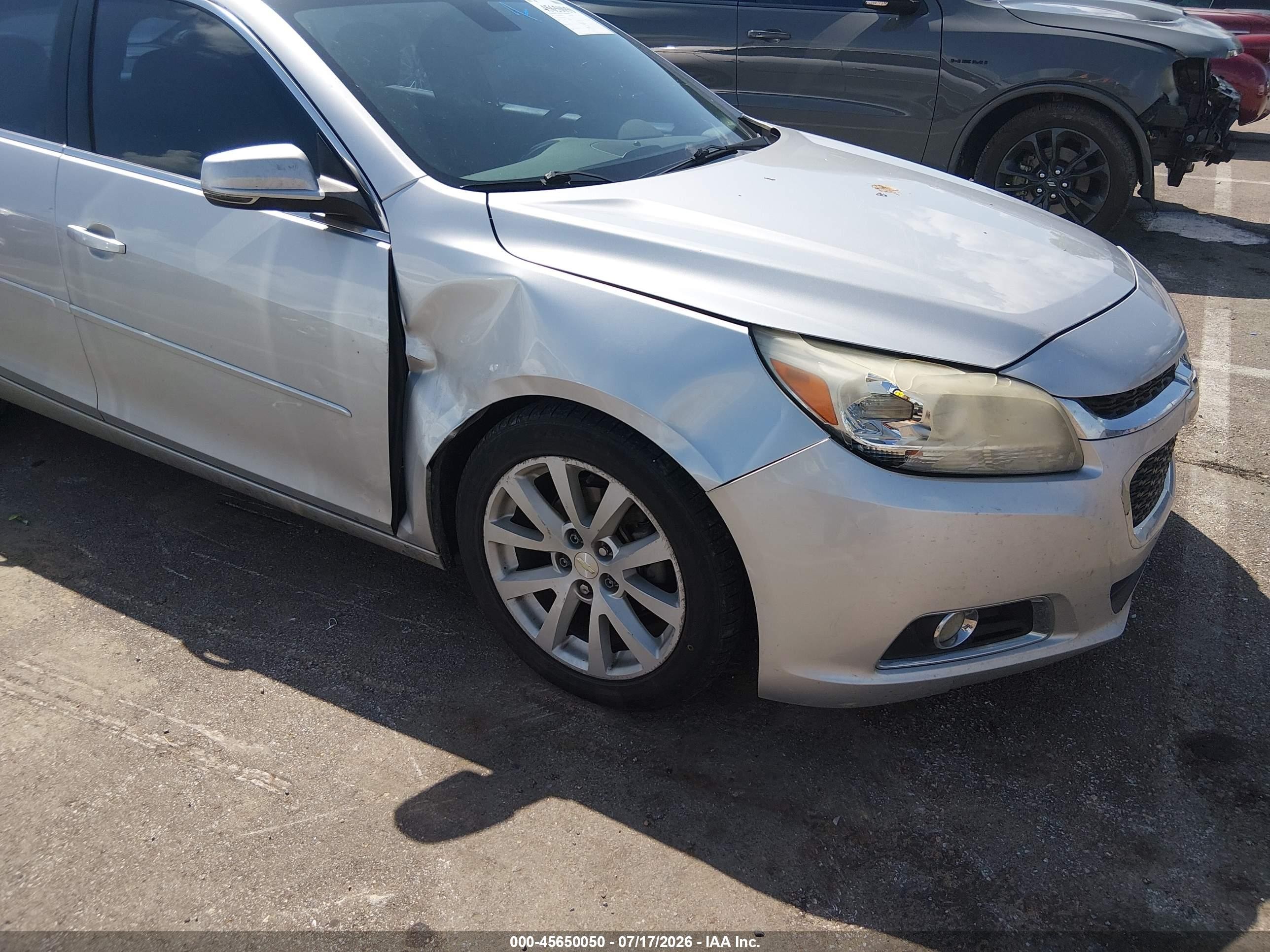 2014 Chevrolet Malibu 2lt Silver vin: 1G11E5SLXEF224917