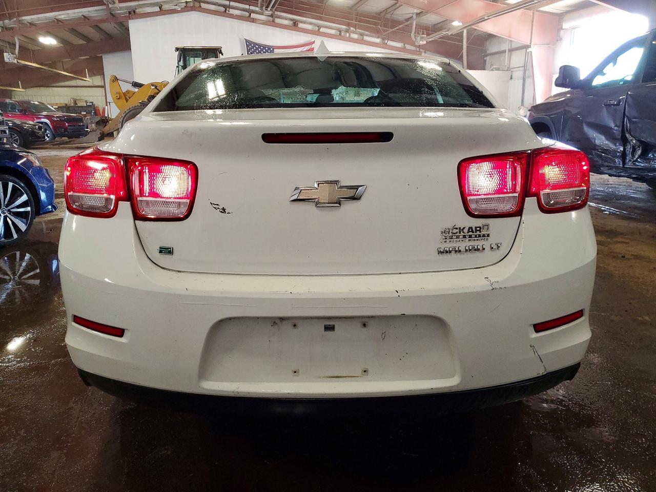 2014 Chevrolet Malibu 2lt Белый vin: 1G11E5SLXEU167226