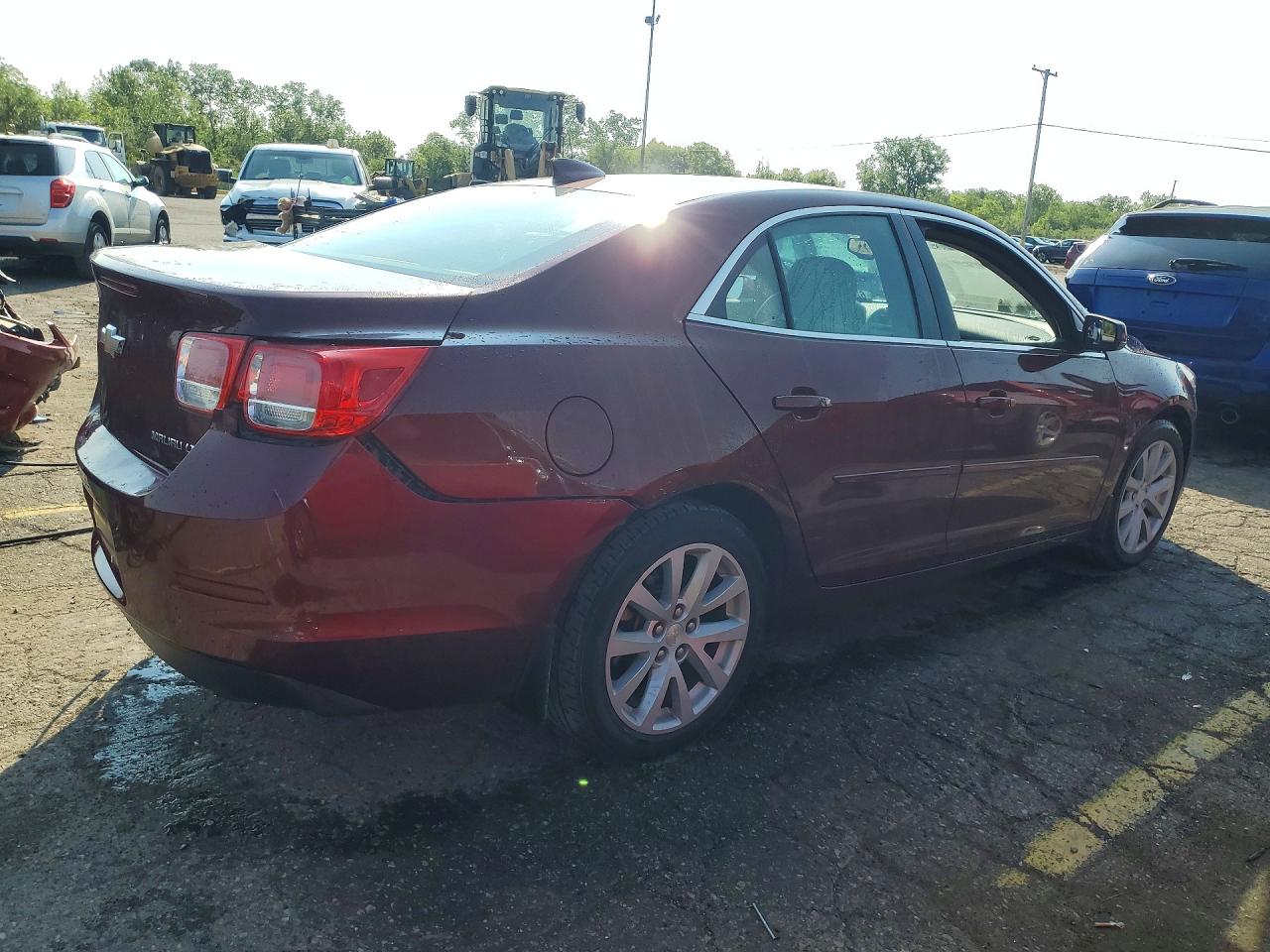 2015 Chevrolet Malibu 2lt Burgundy vin: 1G11E5SX8FF207408