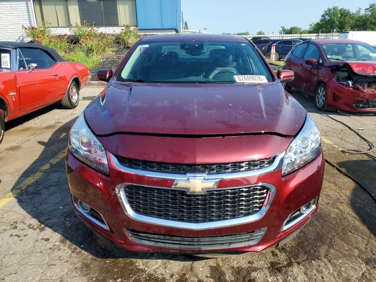 2015 Chevrolet Malibu 2lt Burgundy vin: 1G11E5SX8FF207408
