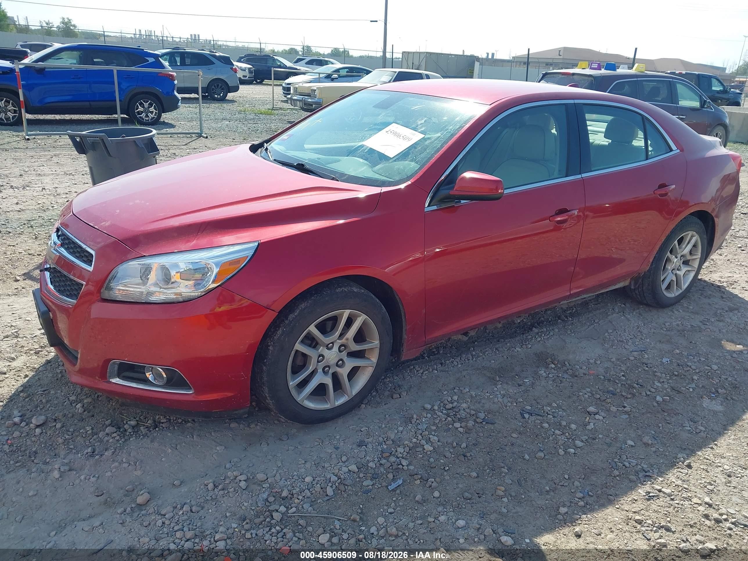 2013 Chevrolet Malibu Eco Premium Audio Red vin: 1G11F5RR0DF108731