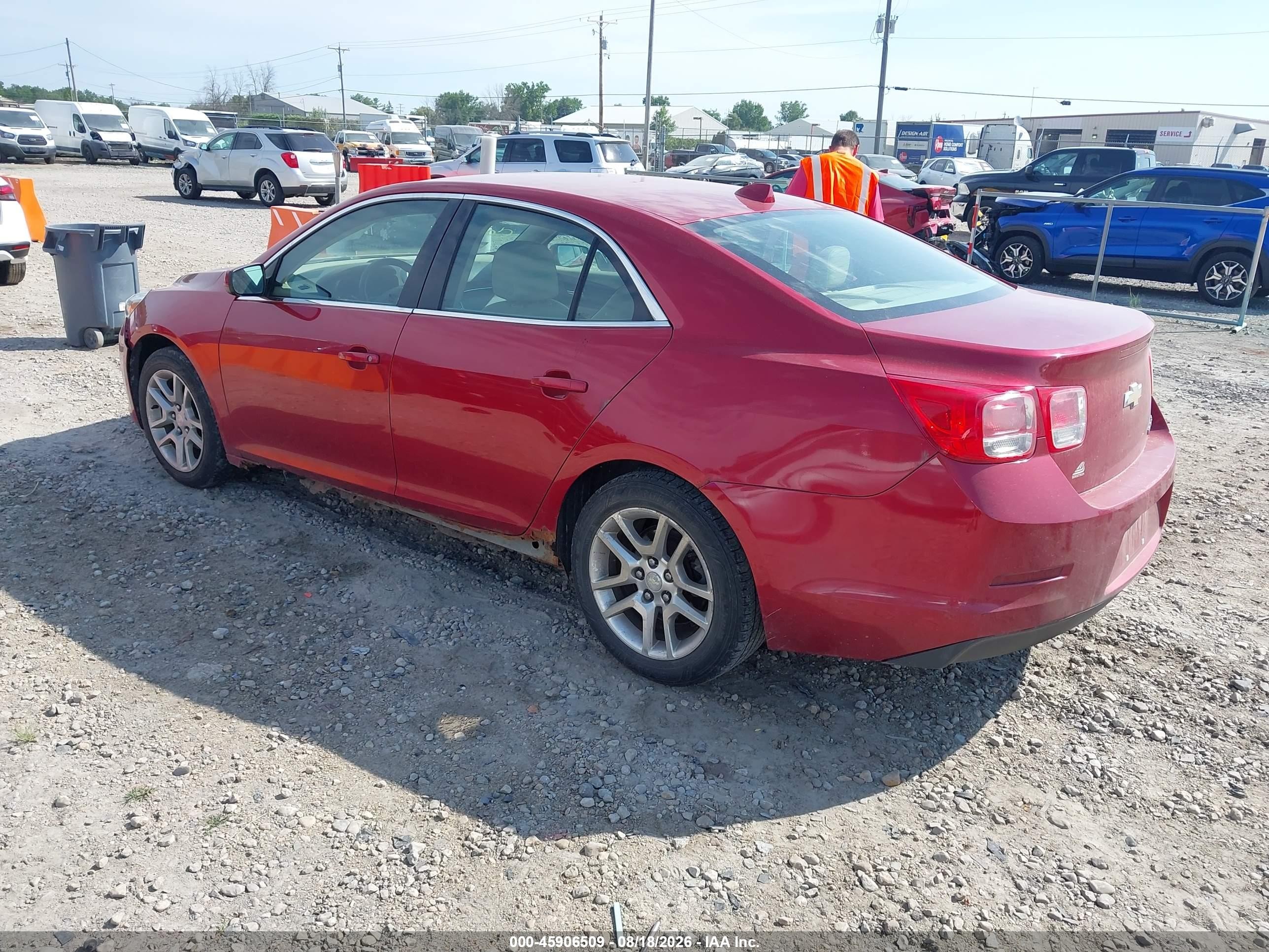 2013 Chevrolet Malibu Eco Premium Audio Red vin: 1G11F5RR0DF108731