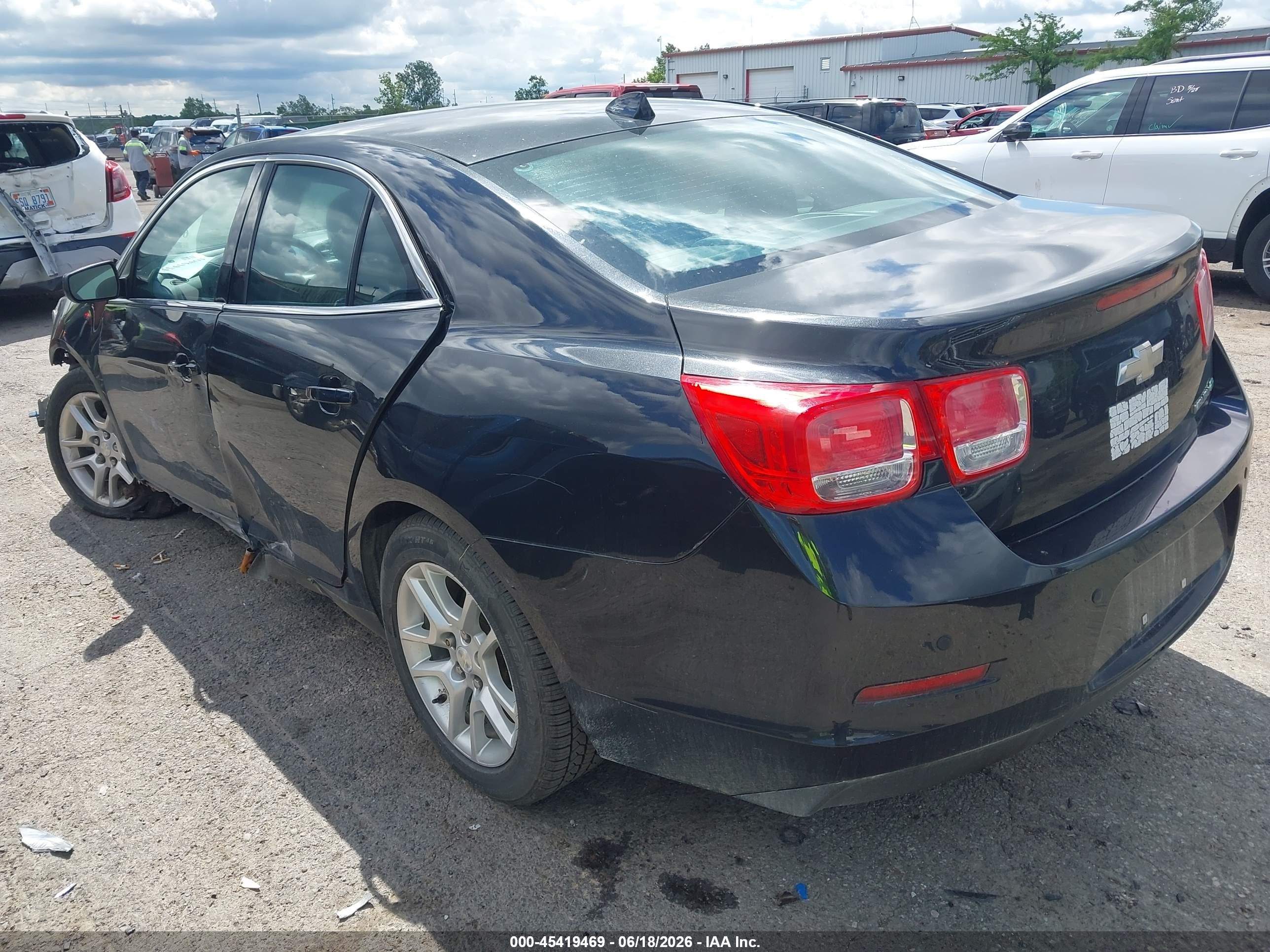2013 Chevrolet Malibu Eco Premium Audio Black vin: 1G11F5RR1DF106597