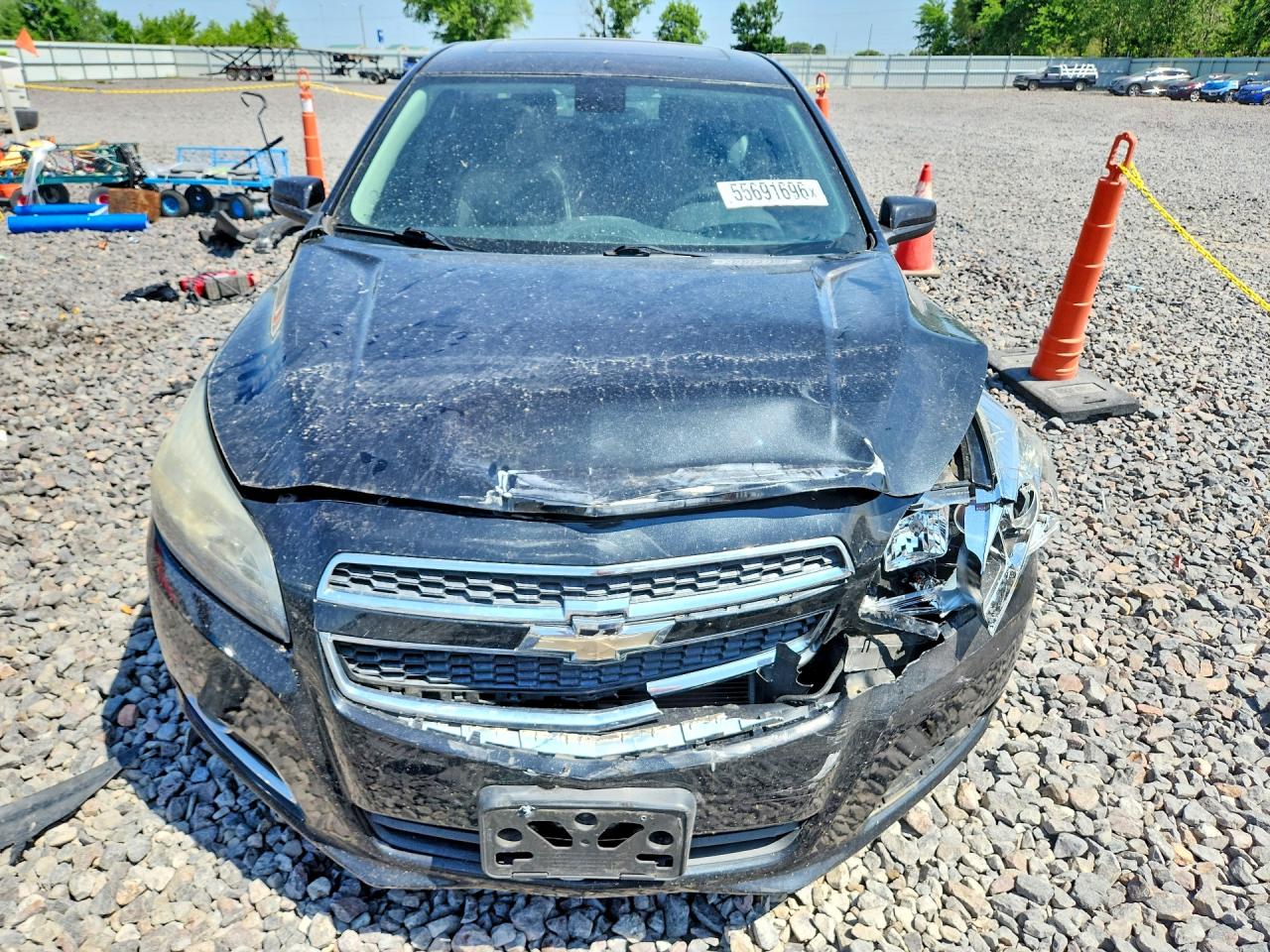 2013 Chevrolet Malibu 2lt Black vin: 1G11F5RR1DF114103