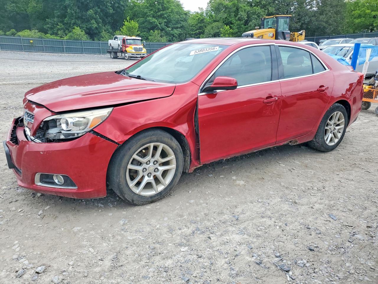 2013 Chevrolet Malibu 2lt Red vin: 1G11F5RR2DF112604