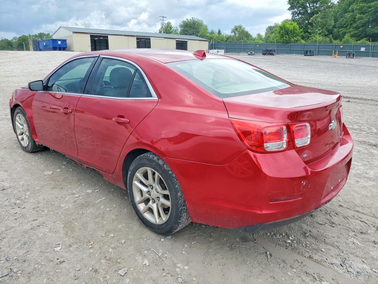 2013 Chevrolet Malibu 2lt Red vin: 1G11F5RR2DF112604