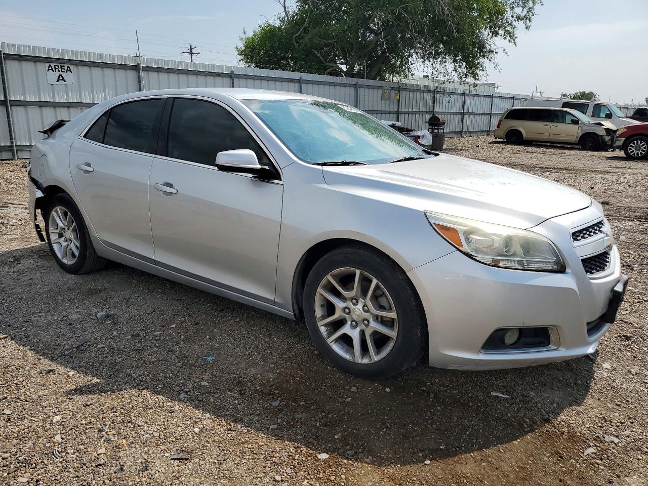 2013 Chevrolet Malibu 2lt Silver vin: 1G11F5RR4DF112636