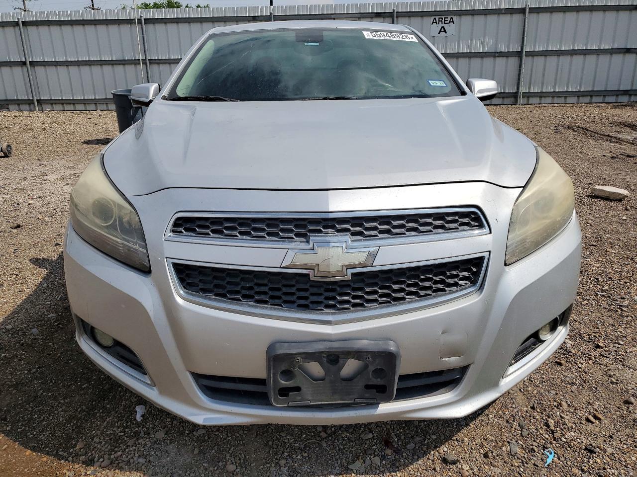 2013 Chevrolet Malibu 2lt Silver vin: 1G11F5RR4DF112636