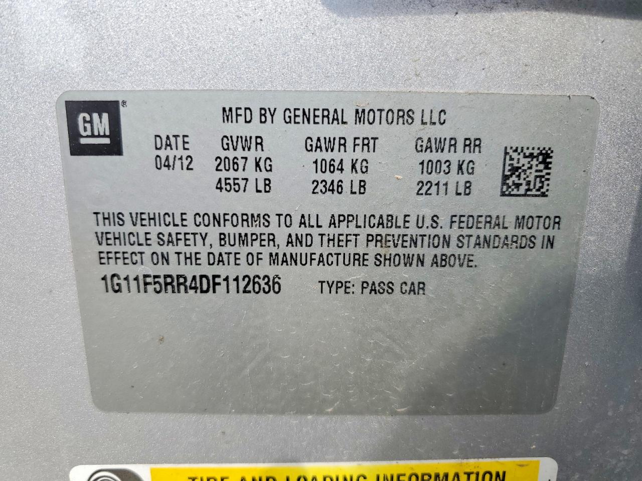 2013 Chevrolet Malibu 2lt Silver vin: 1G11F5RR4DF112636