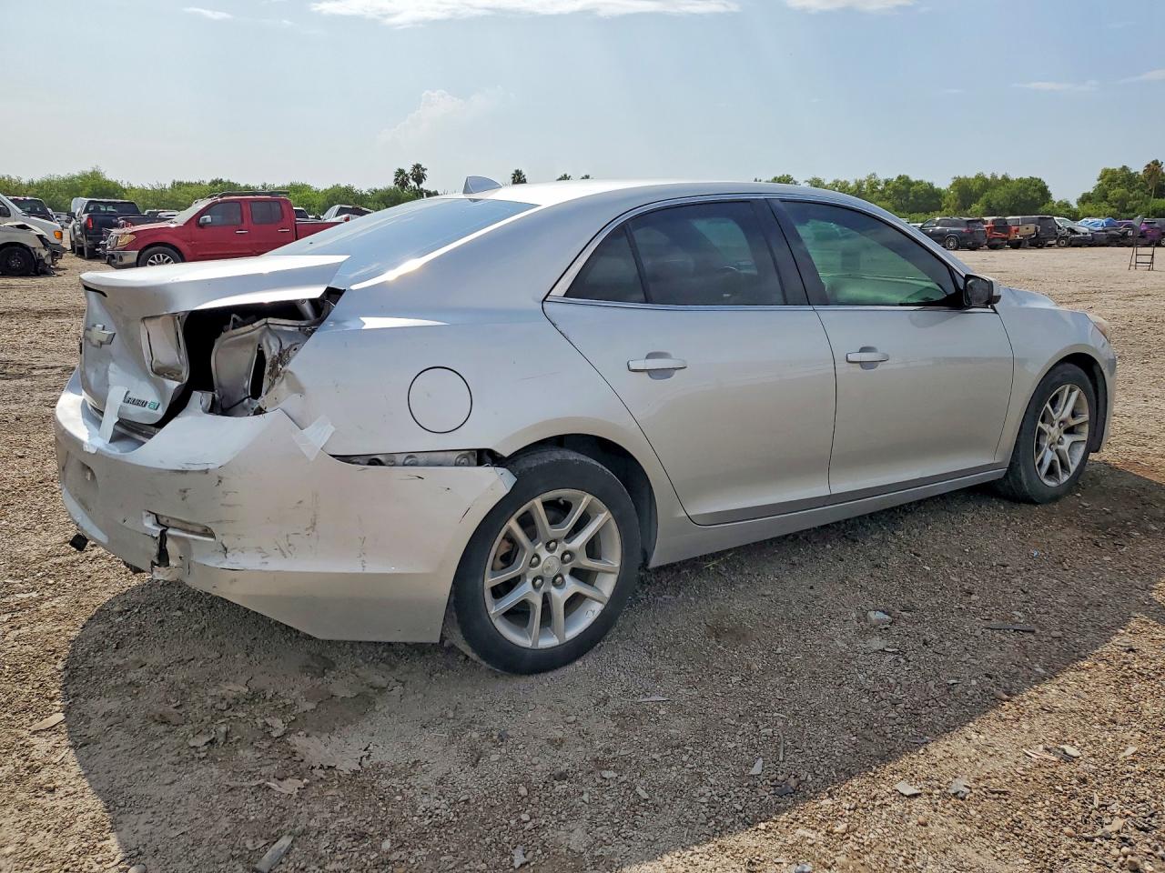 2013 Chevrolet Malibu 2lt Silver vin: 1G11F5RR4DF112636