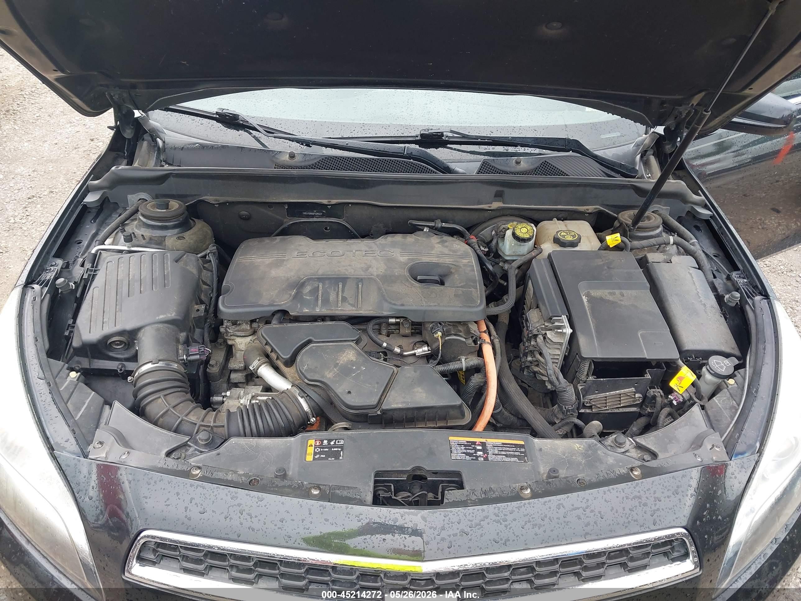 2013 Chevrolet Malibu Eco Premium Audio Black vin: 1G11F5RR5DF109535