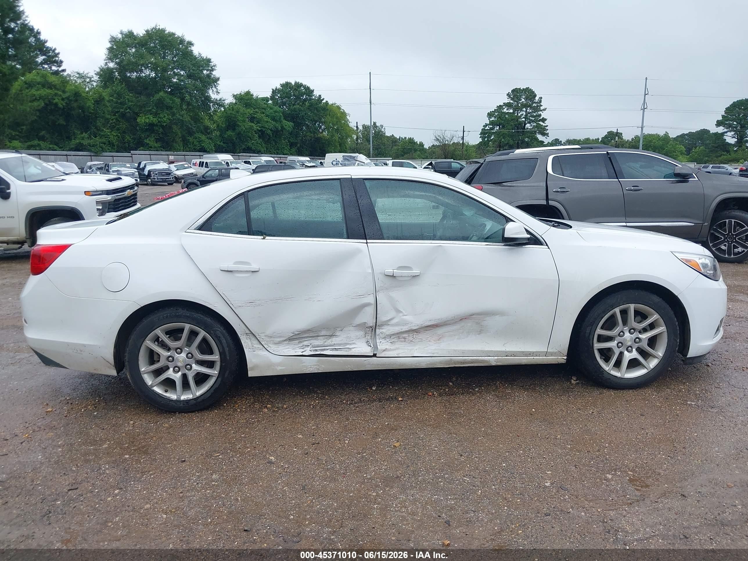 2013 Chevrolet Malibu Eco Premium Audio Белый vin: 1G11F5RR5DF110037