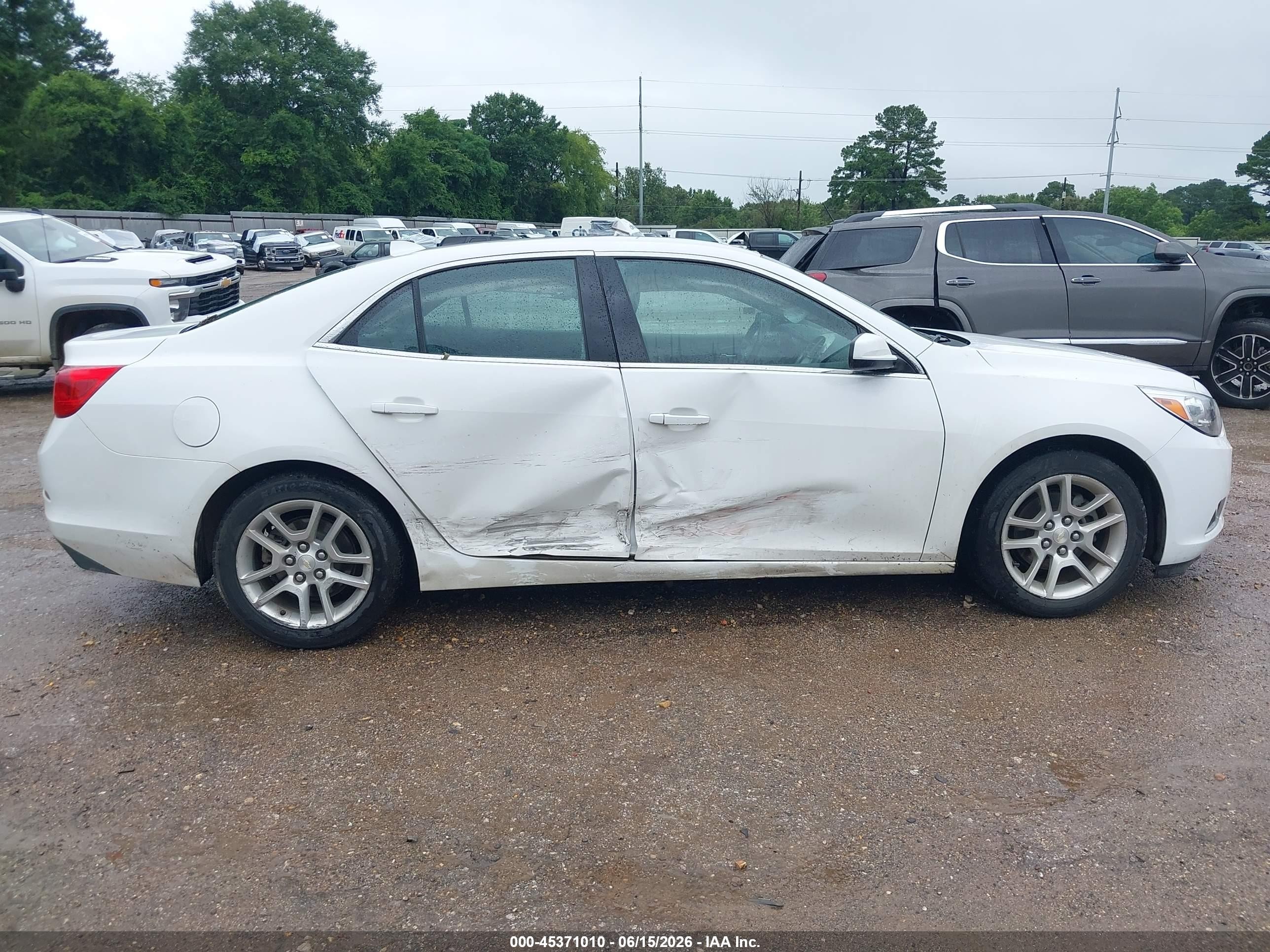 2013 Chevrolet Malibu Eco Premium Audio Белый vin: 1G11F5RR5DF110037